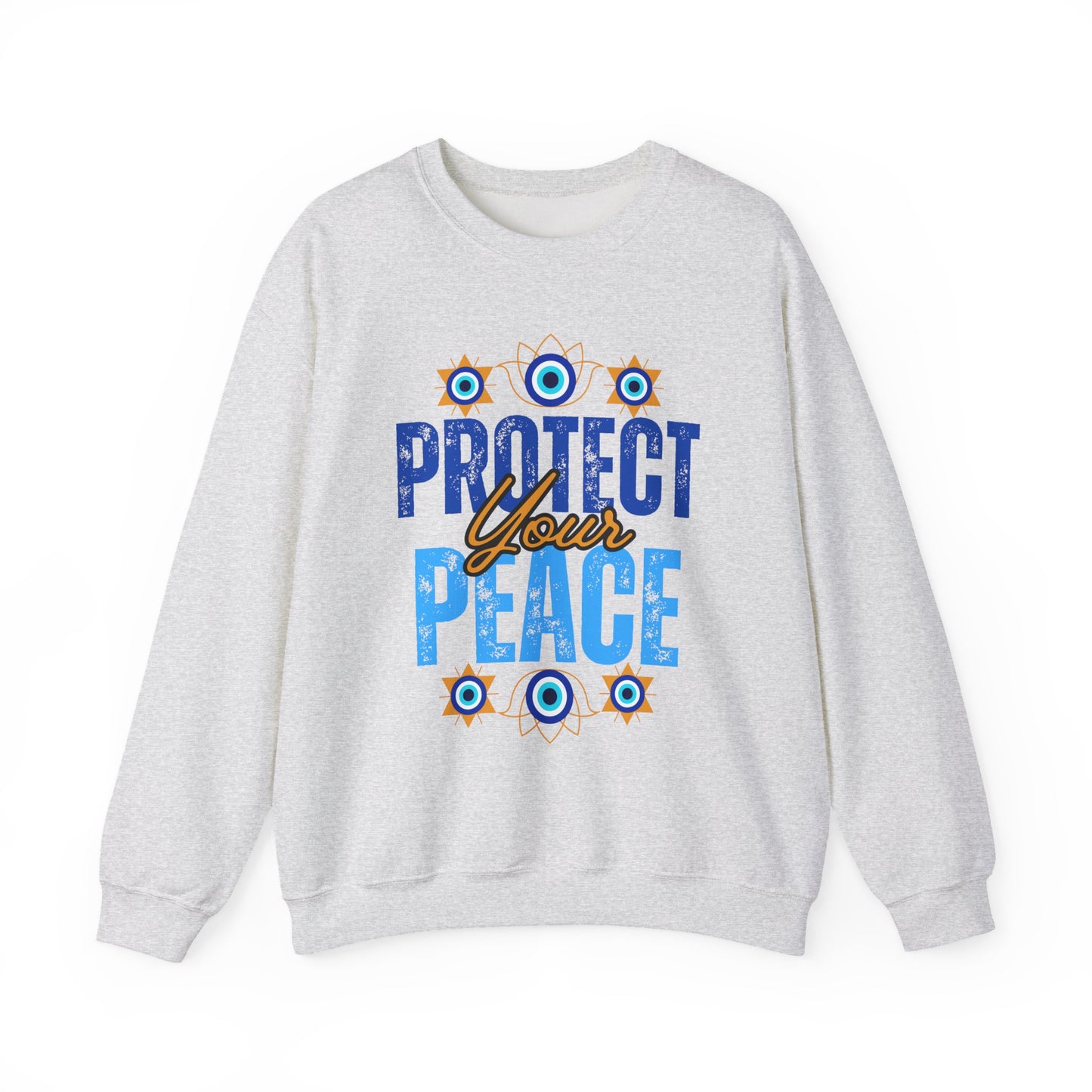 🧿Sacred Guard - Protect Your Peace Crewneck Sweatshirt