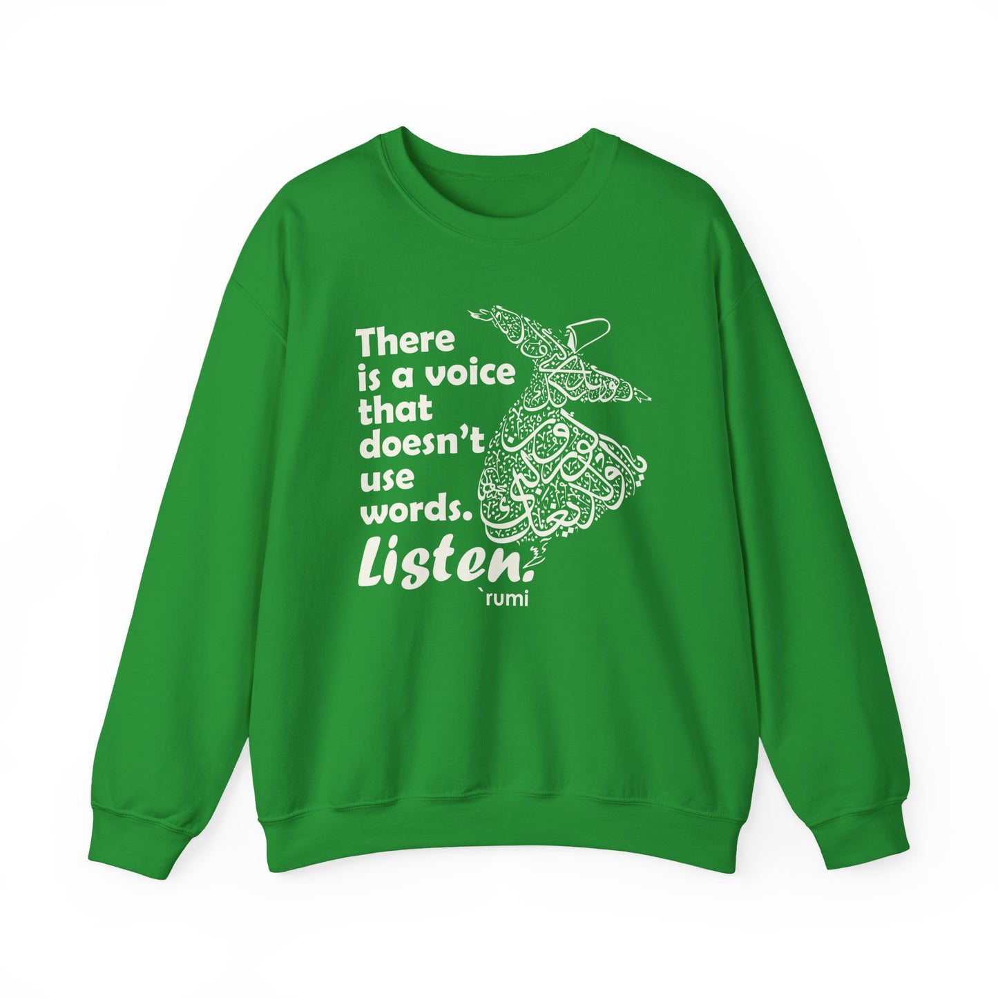 🎶The Voice Within - Rumi Crewneck Sweatshirt
