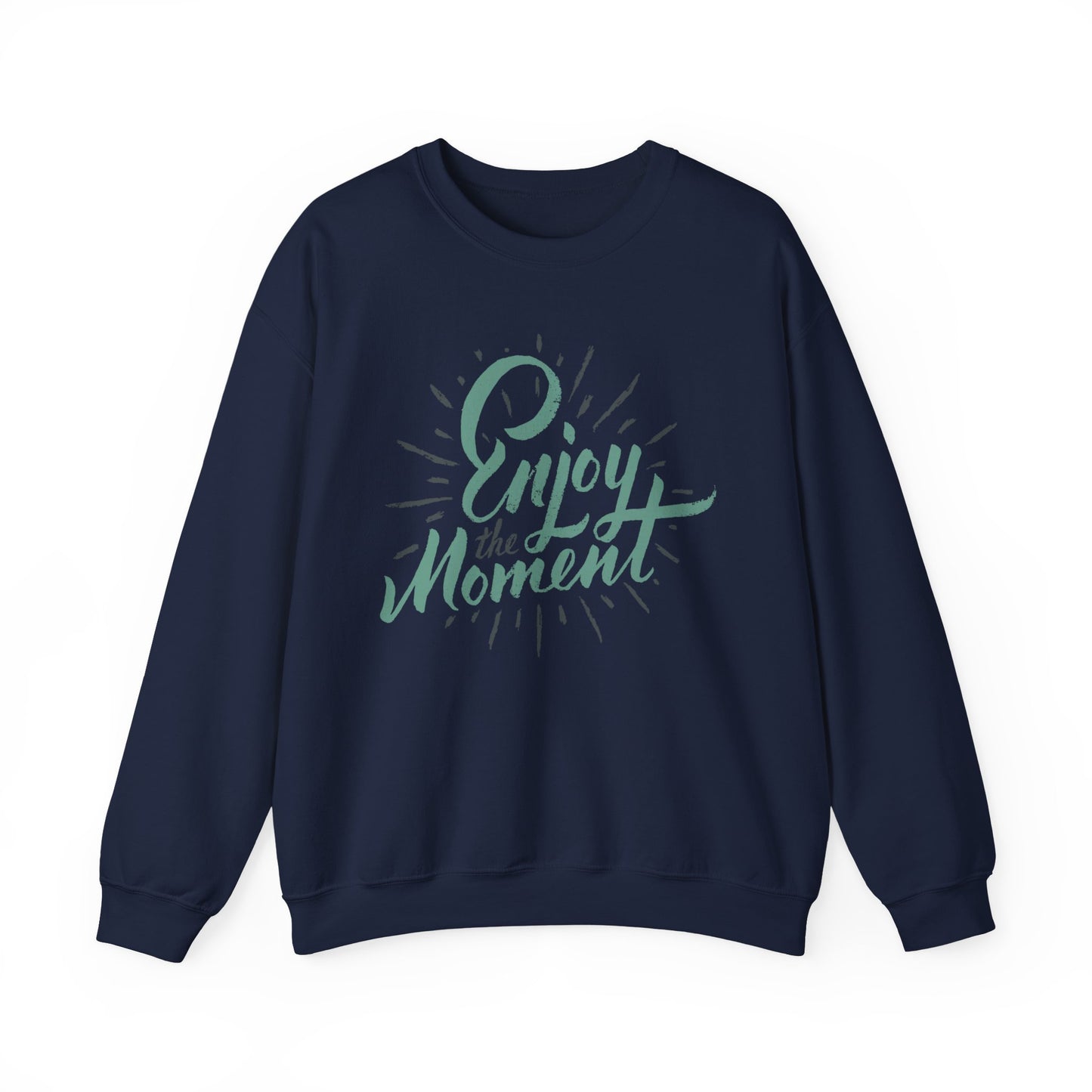 🌼Present & Peaceful - "Enjoy the Moment" Crewneck Sweatshirt