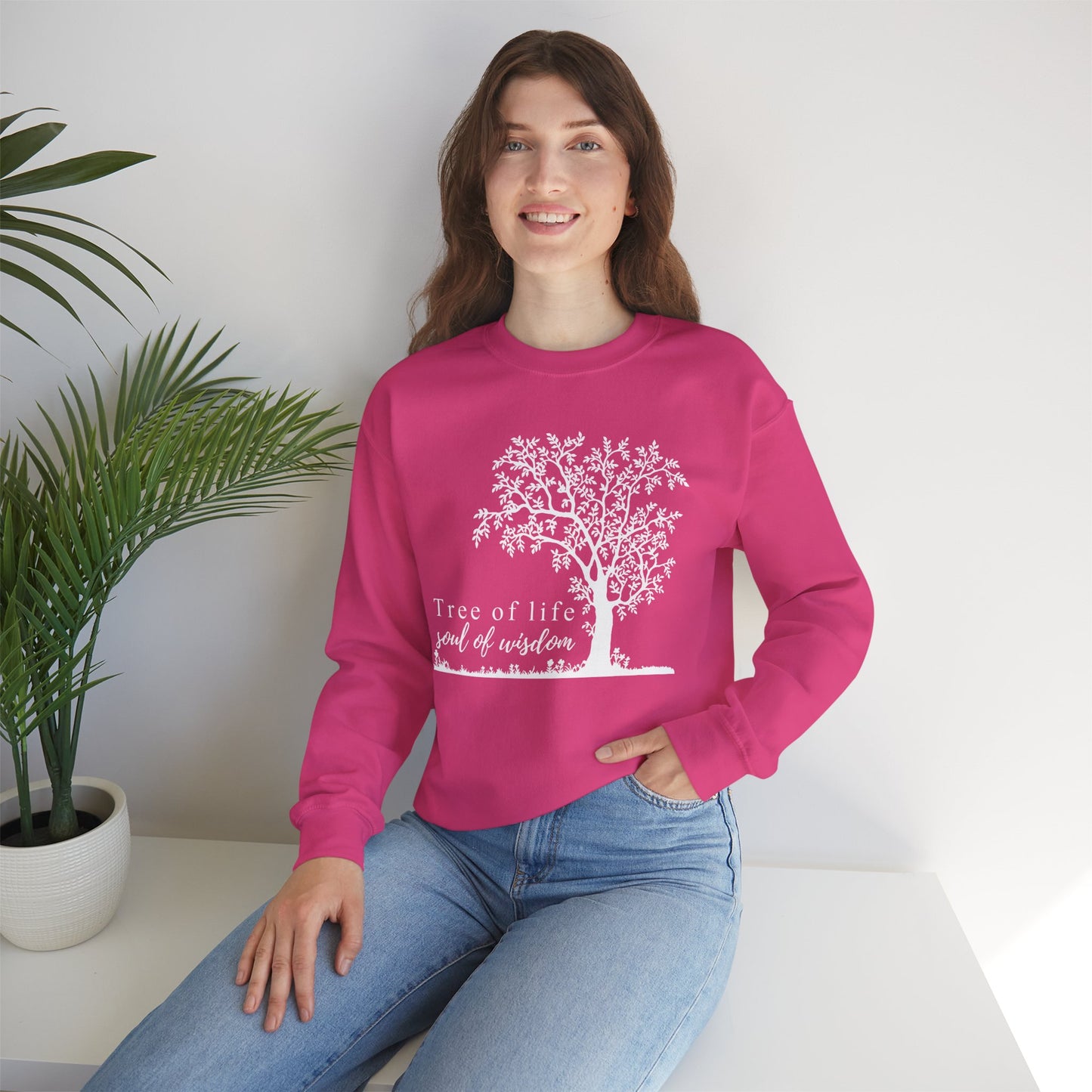 🌳Tree of Life 🌿 - Soul of Wisdom Crewneck Sweatshirt