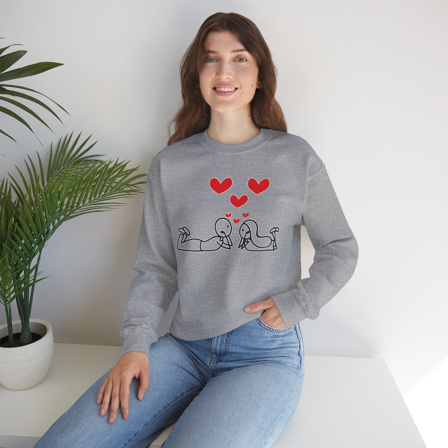 💞Love Looks Like This - Cozy Connection Sweatshirt