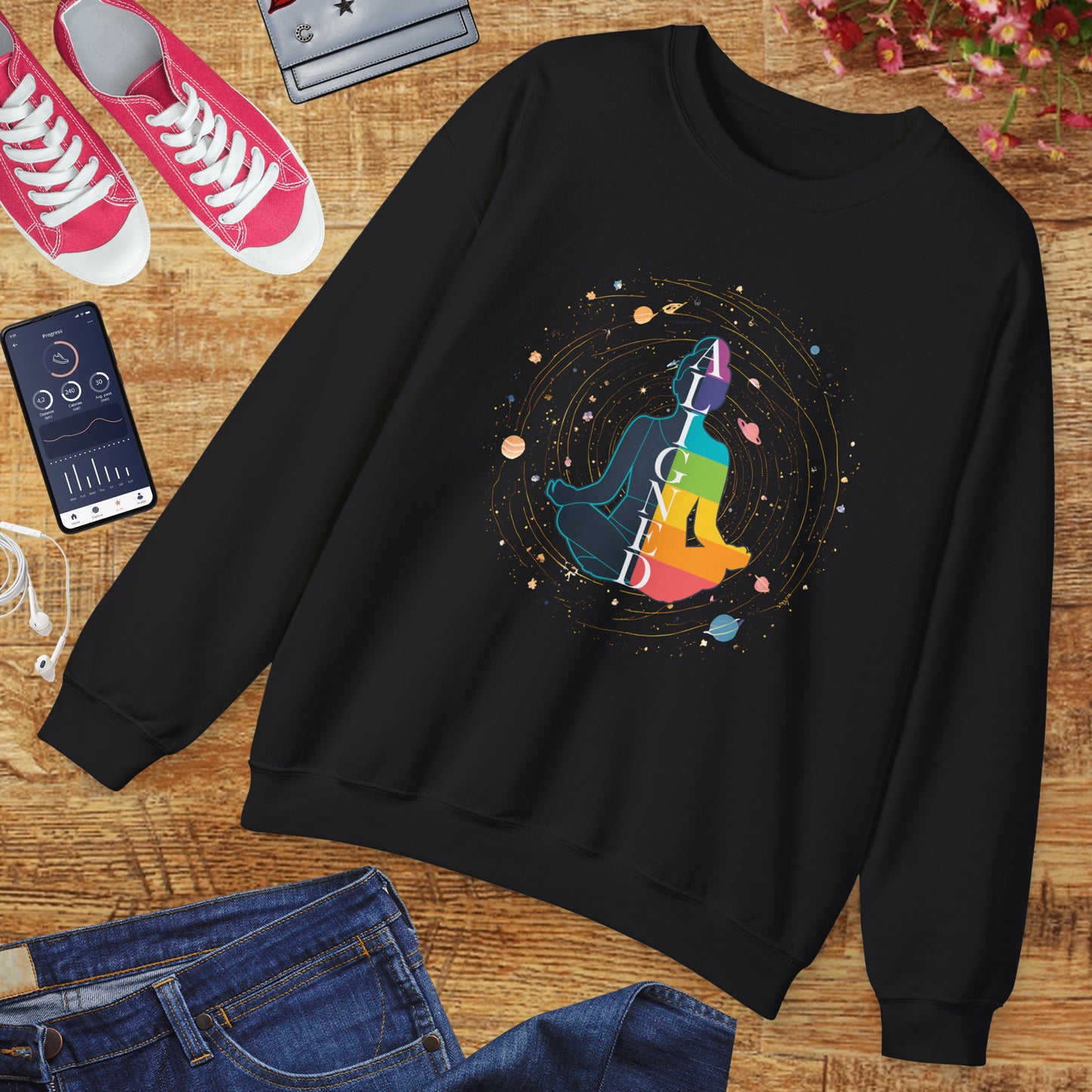 ✨Aligned Within - Chakra Balance Crewneck Sweatshirt