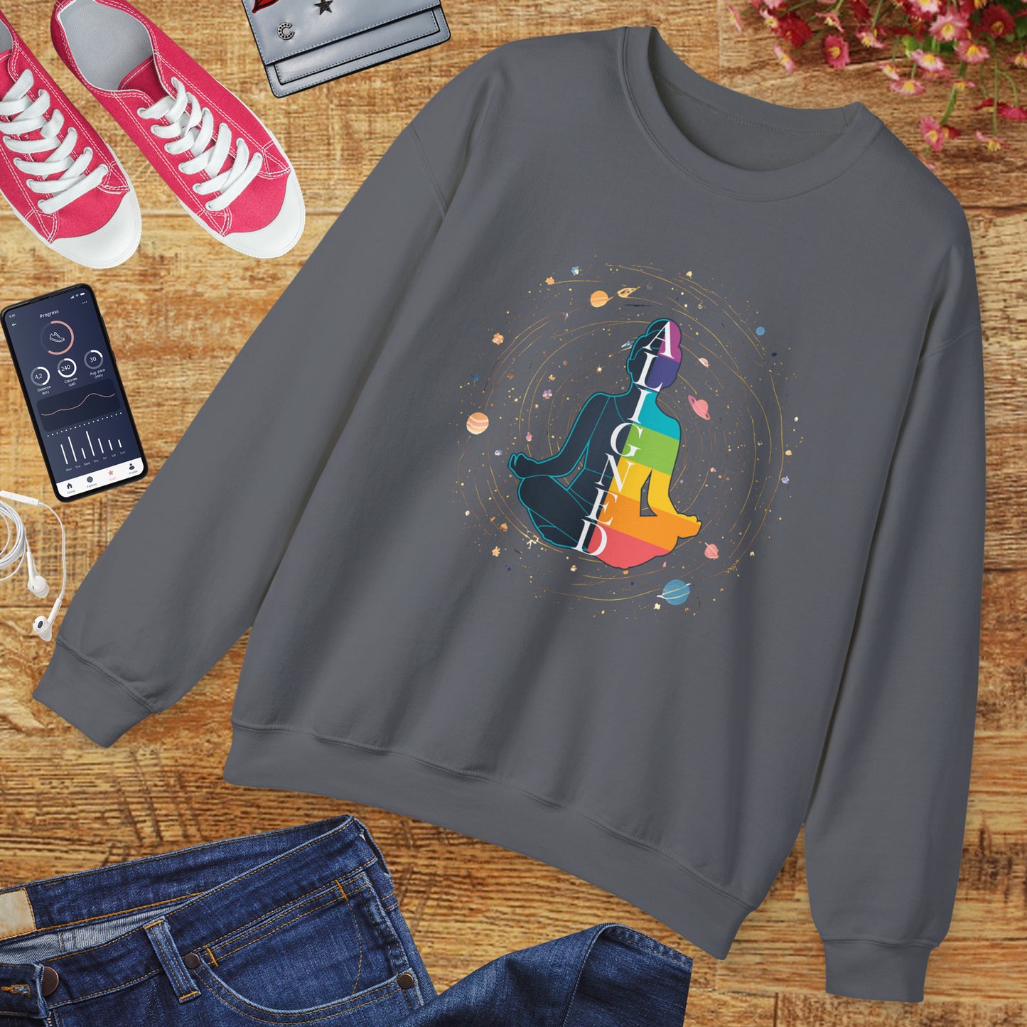 ✨Aligned Within - Chakra Balance Crewneck Sweatshirt