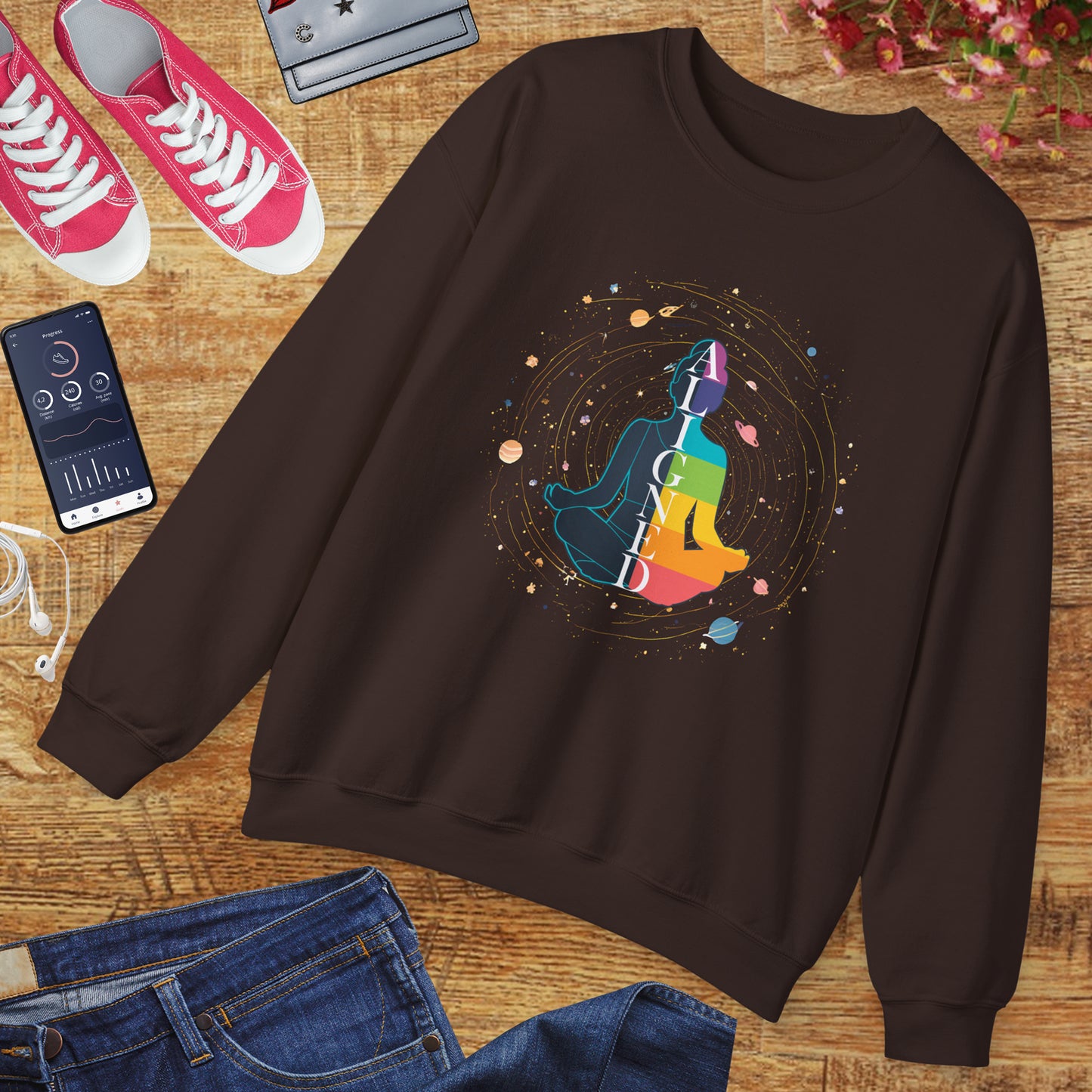 ✨Aligned Within - Chakra Balance Crewneck Sweatshirt