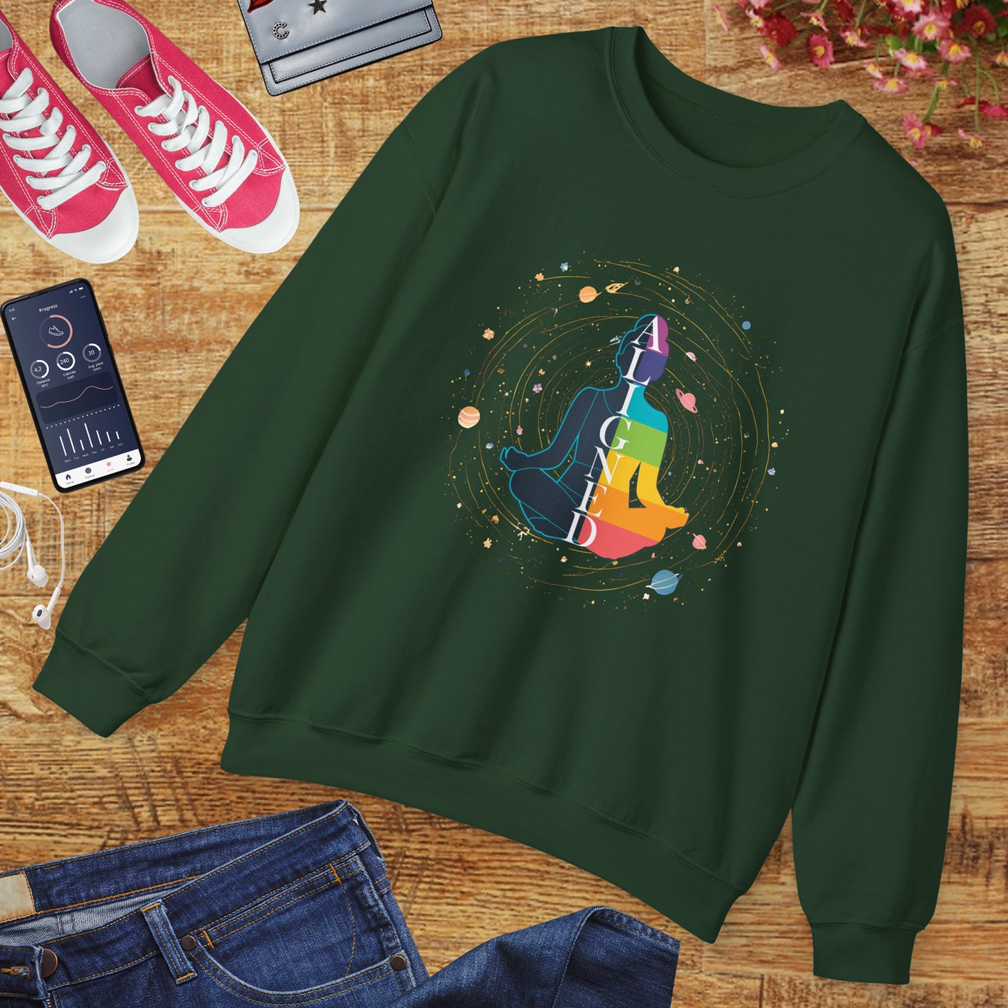 ✨Aligned Within - Chakra Balance Crewneck Sweatshirt