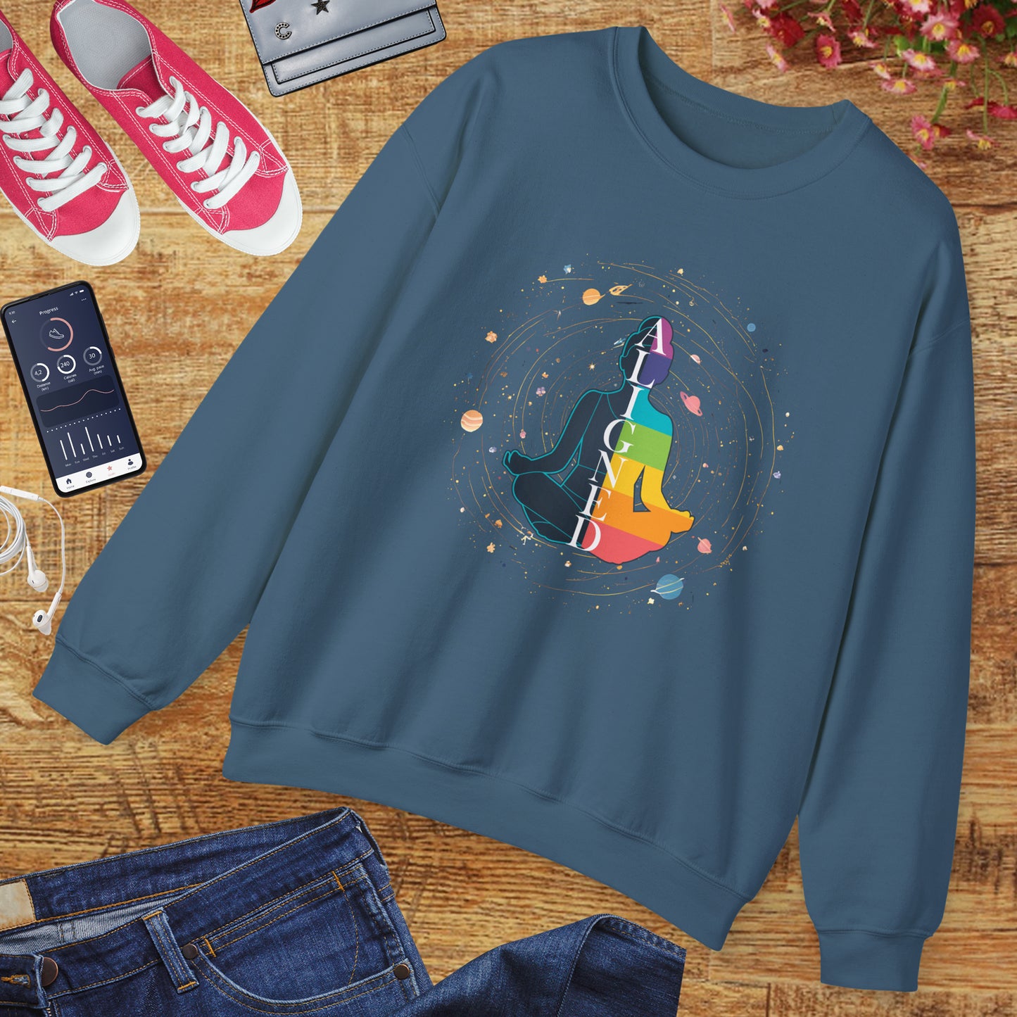 ✨Aligned Within - Chakra Balance Crewneck Sweatshirt