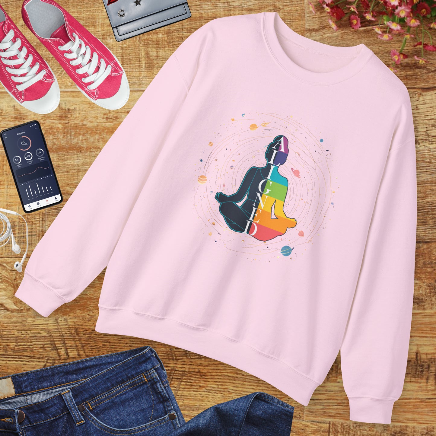 ✨Aligned Within - Chakra Balance Crewneck Sweatshirt