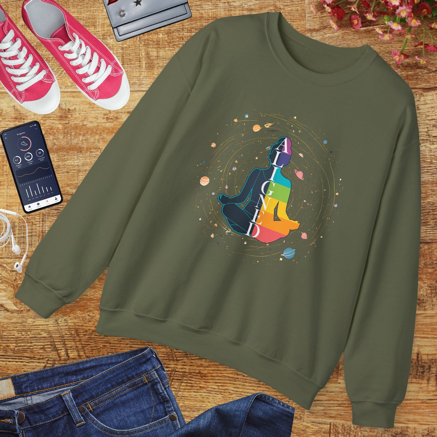 ✨Aligned Within - Chakra Balance Crewneck Sweatshirt