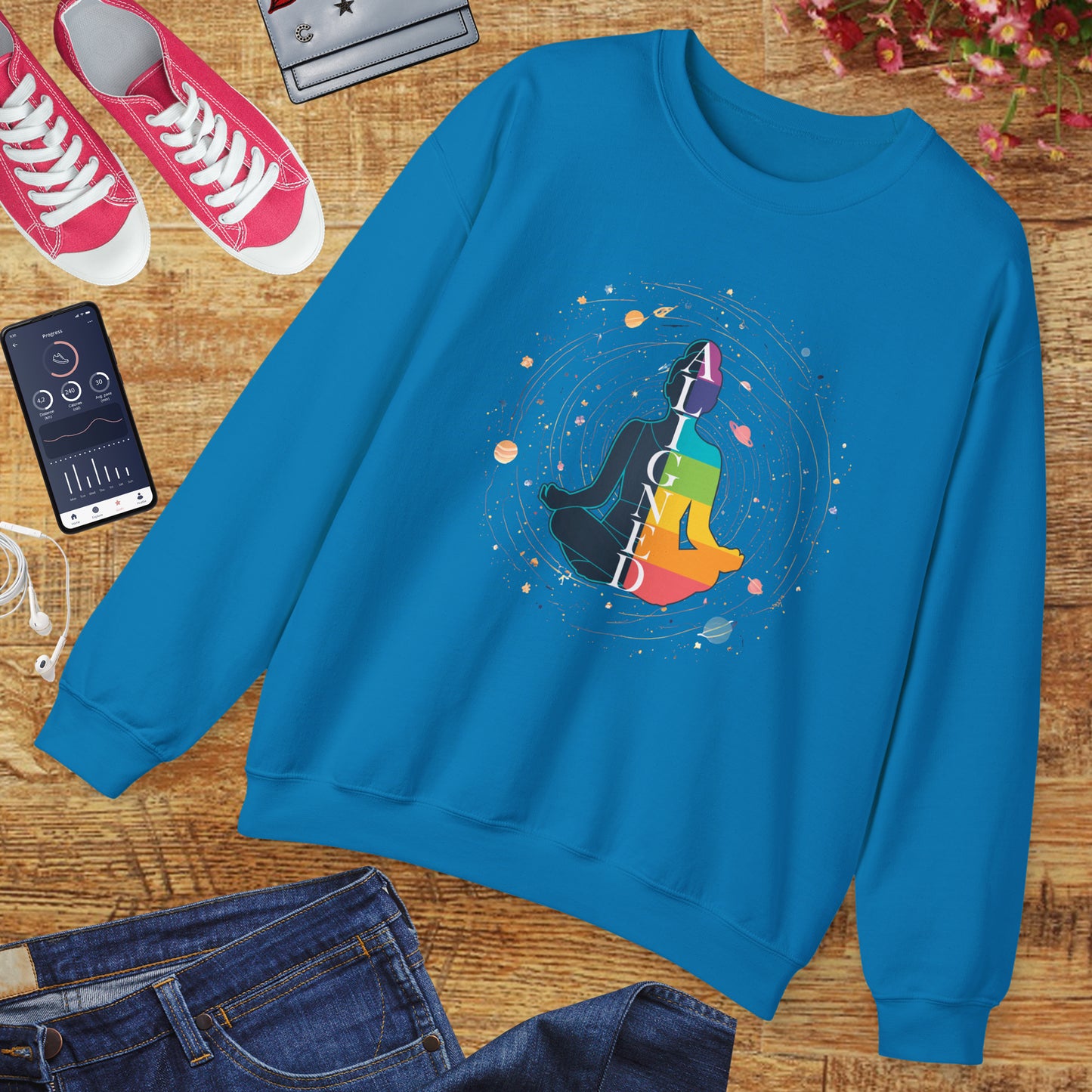 ✨Aligned Within - Chakra Balance Crewneck Sweatshirt