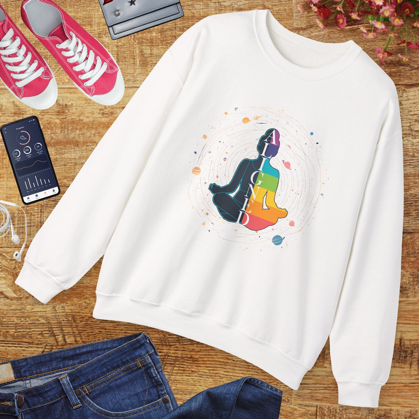✨Aligned Within - Chakra Balance Crewneck Sweatshirt