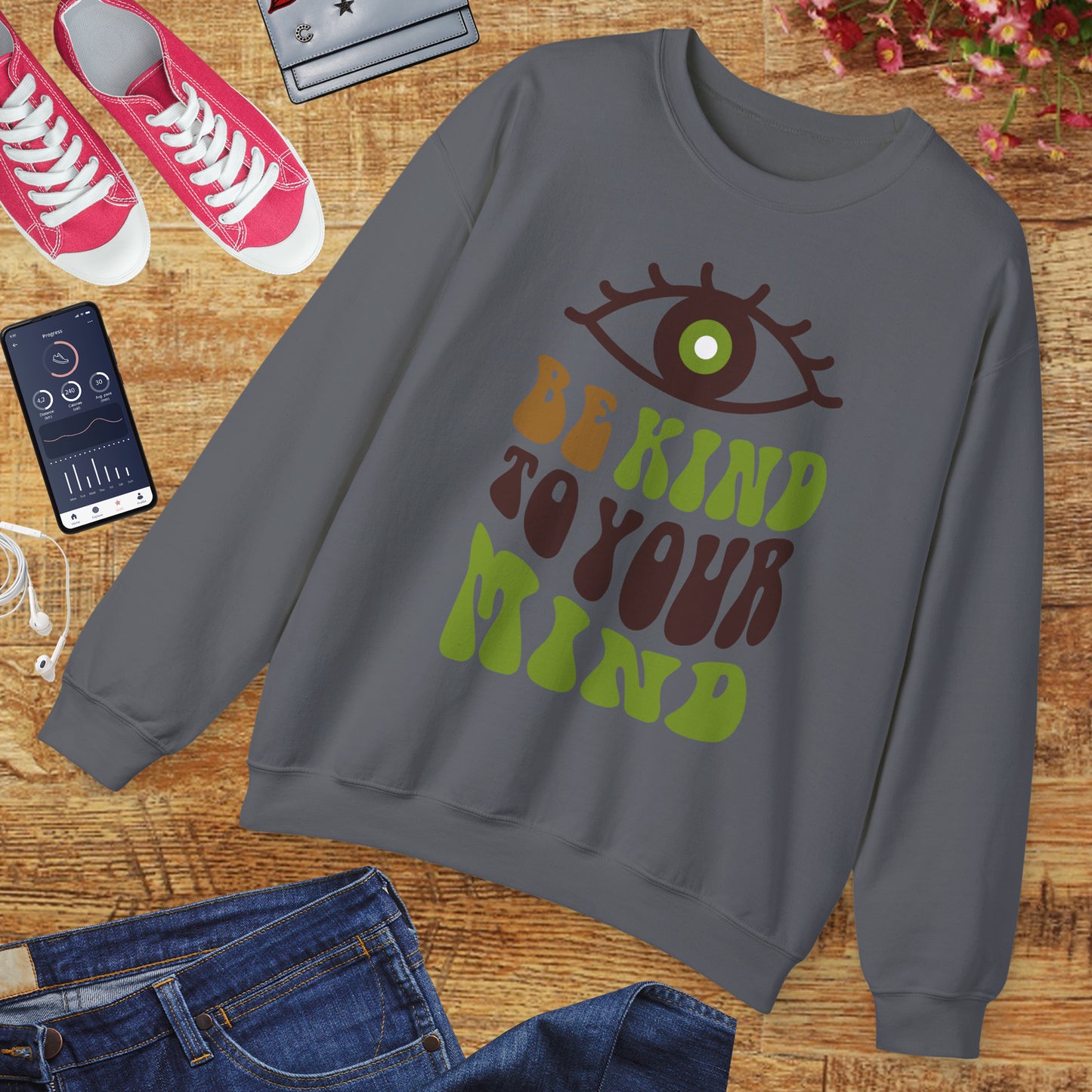 👁️Inner Vision - Kind Mind Crewneck Sweatshirt