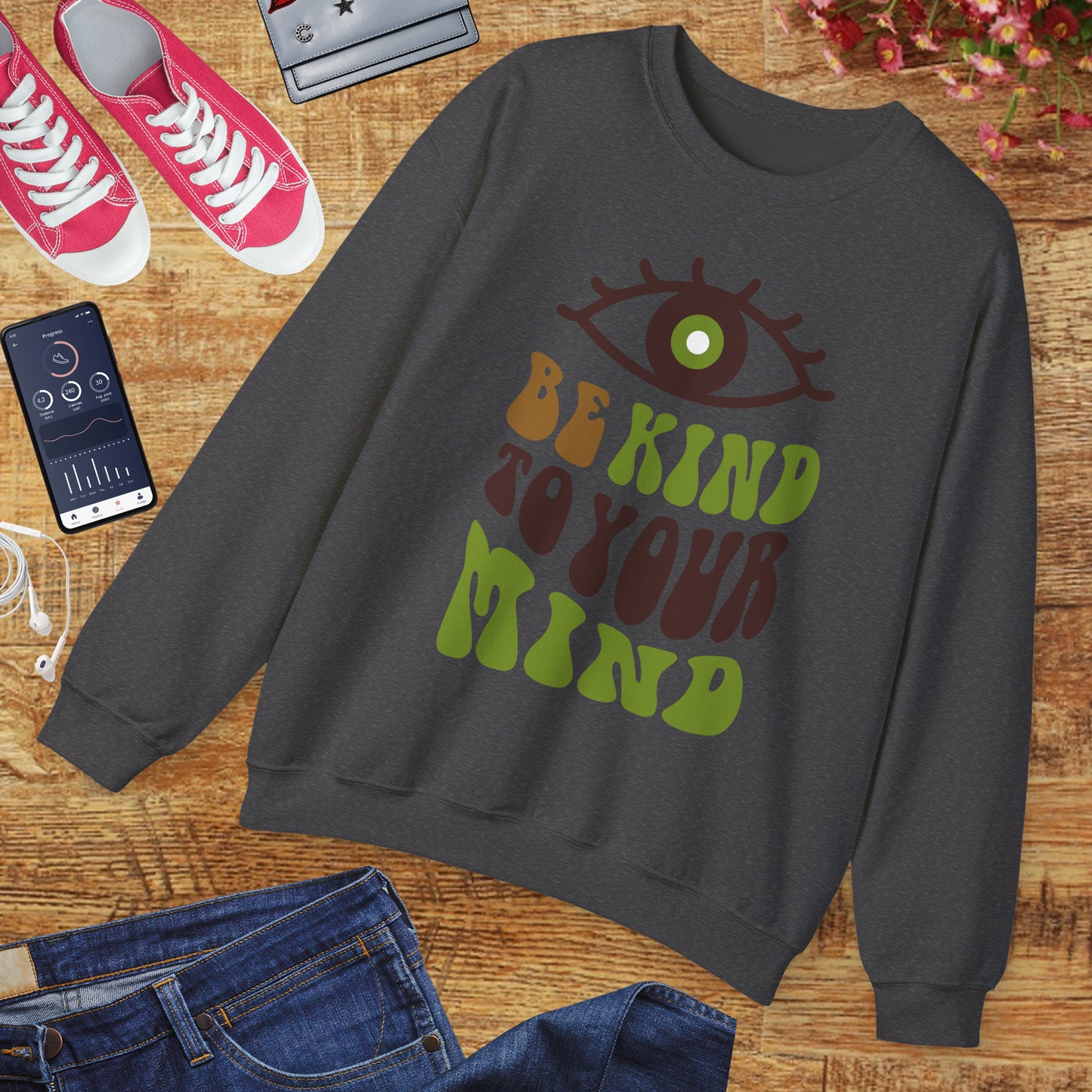 👁️Inner Vision - Kind Mind Crewneck Sweatshirt