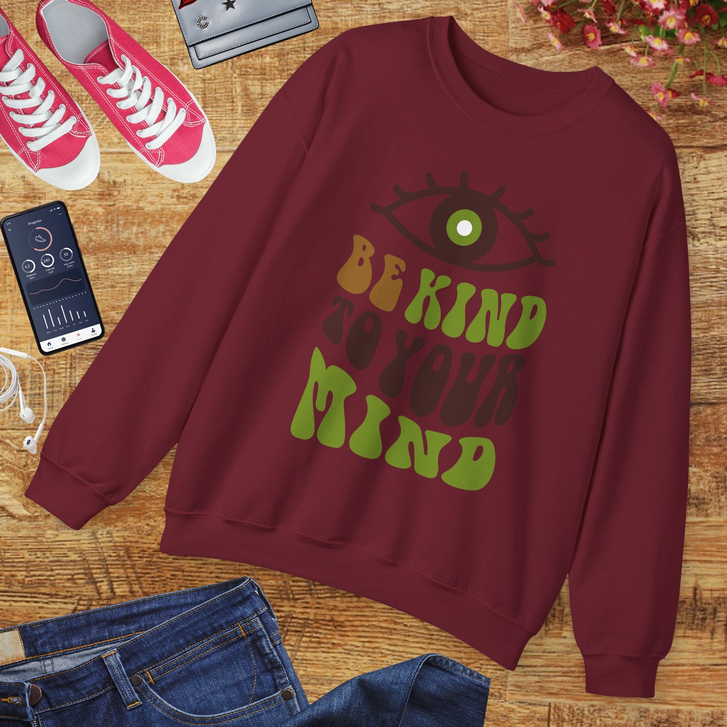 👁️Inner Vision - Kind Mind Crewneck Sweatshirt