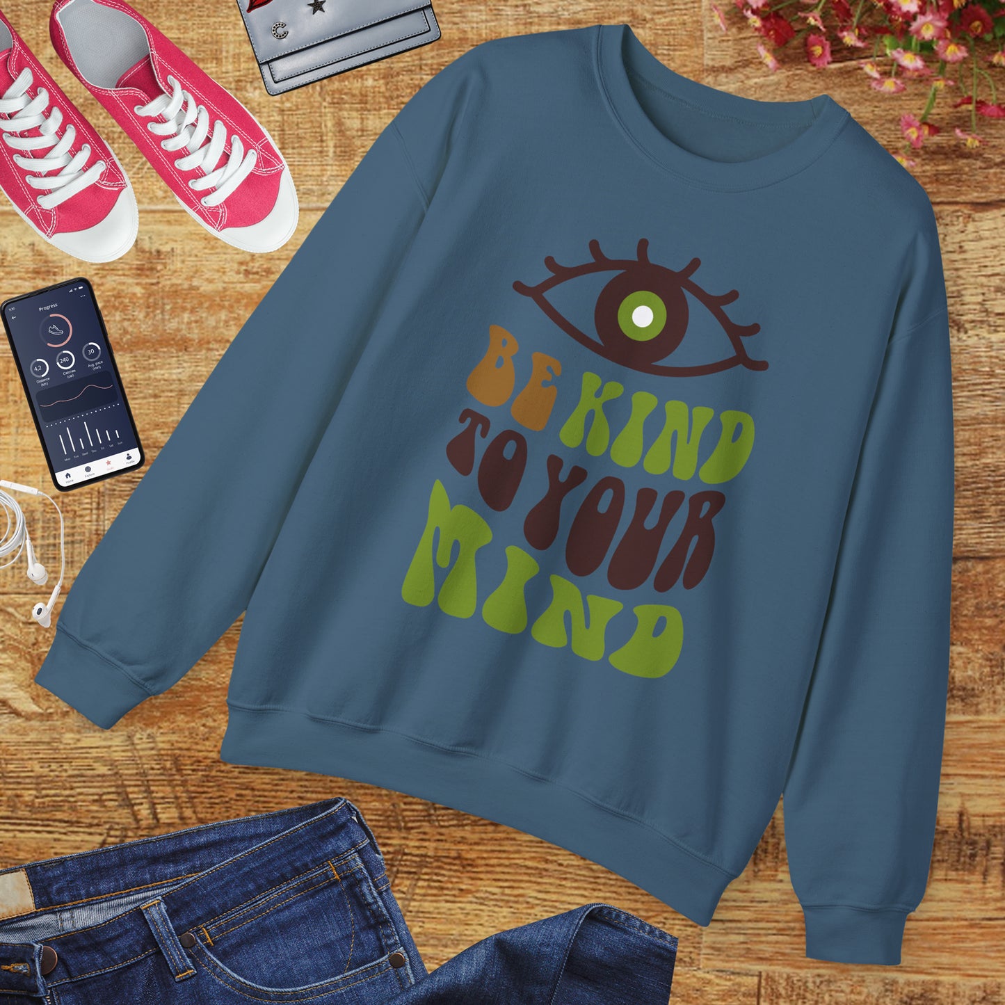 👁️Inner Vision - Kind Mind Crewneck Sweatshirt