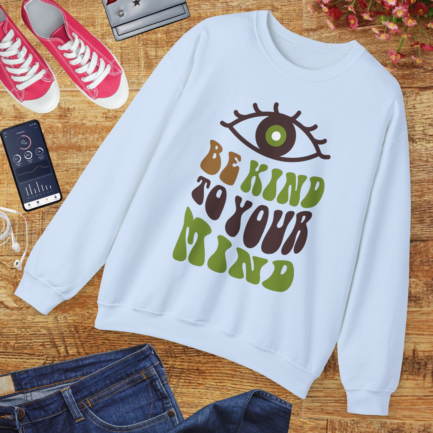 👁️Inner Vision - Kind Mind Crewneck Sweatshirt