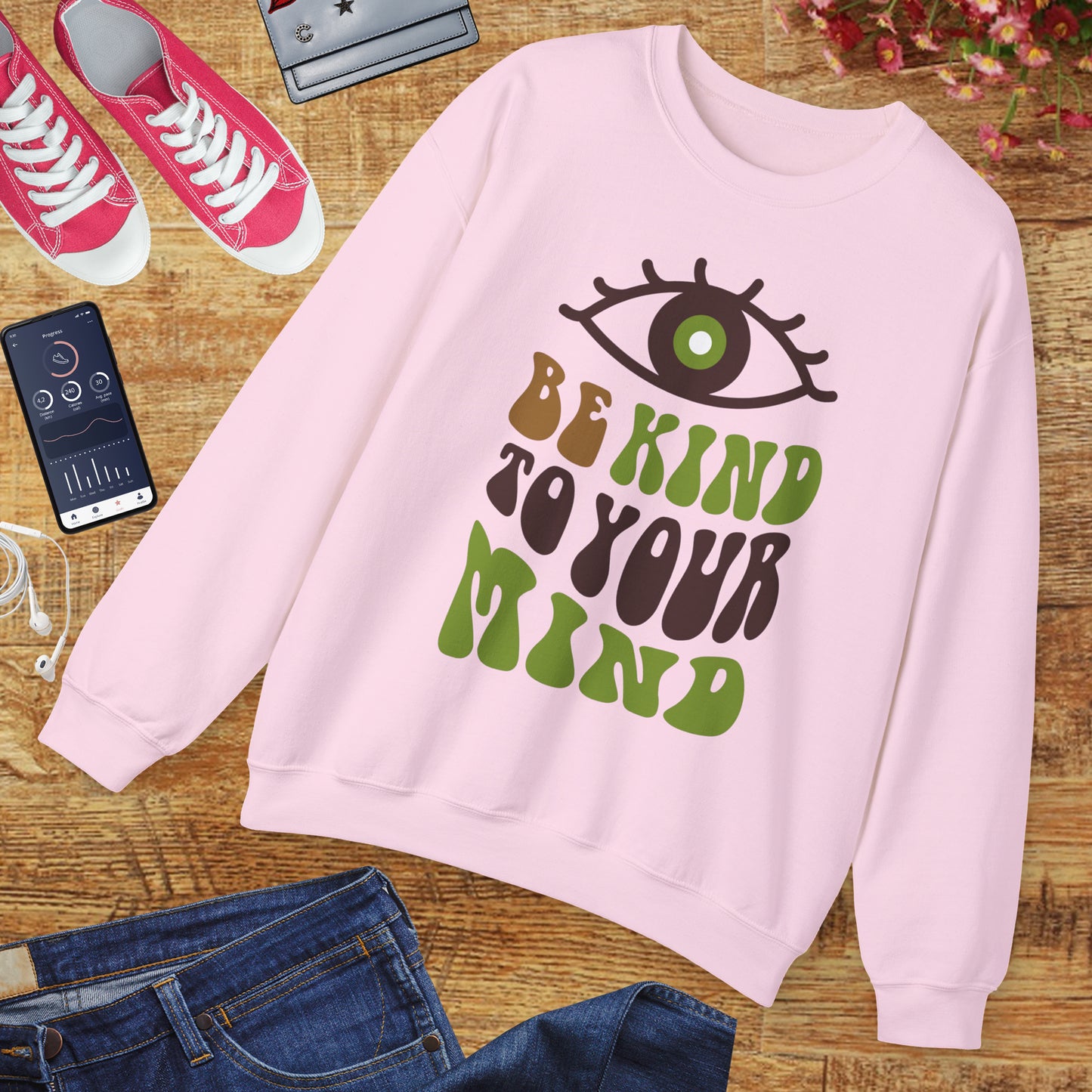 👁️Inner Vision - Kind Mind Crewneck Sweatshirt