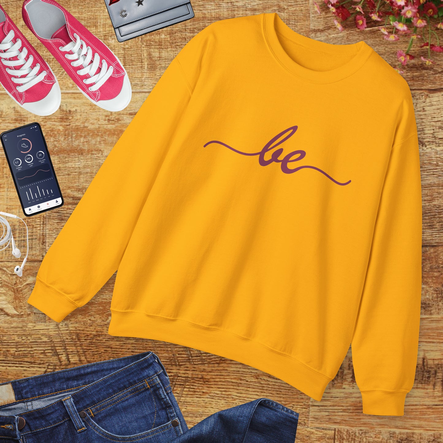 ✨Just "be" Crewneck Sweatshirt