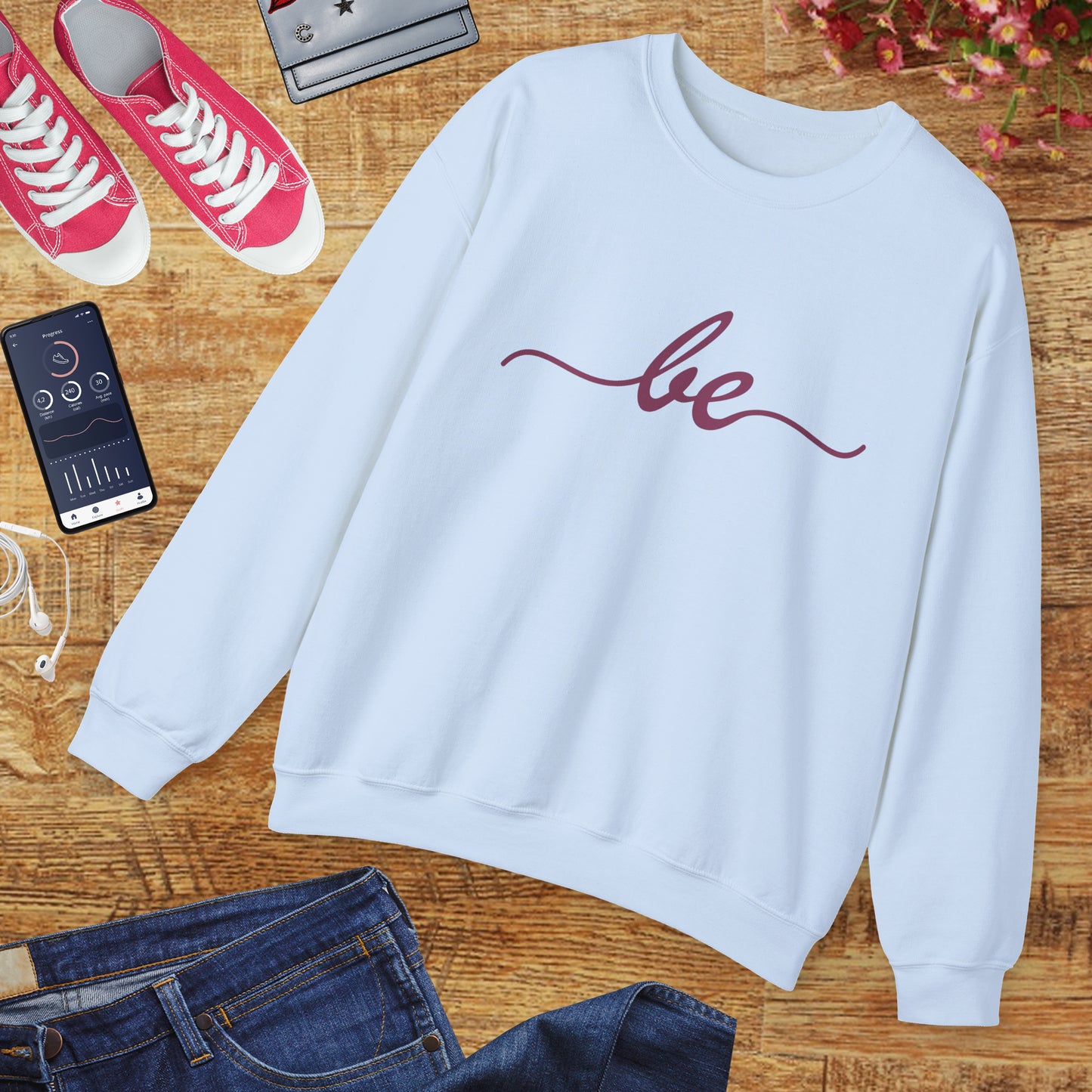 ✨Just "be" Crewneck Sweatshirt