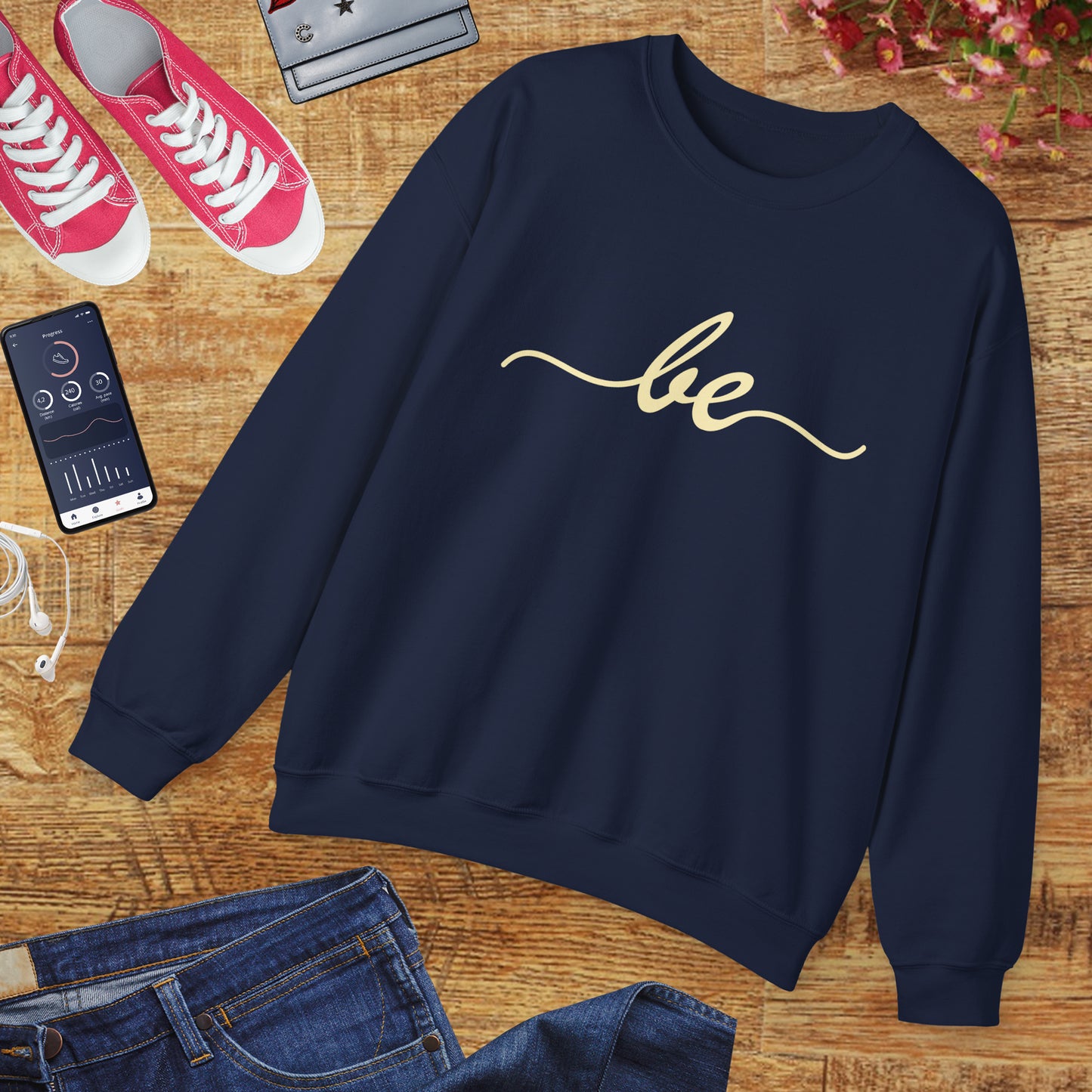 ✨Just "be" Crewneck Sweatshirt
