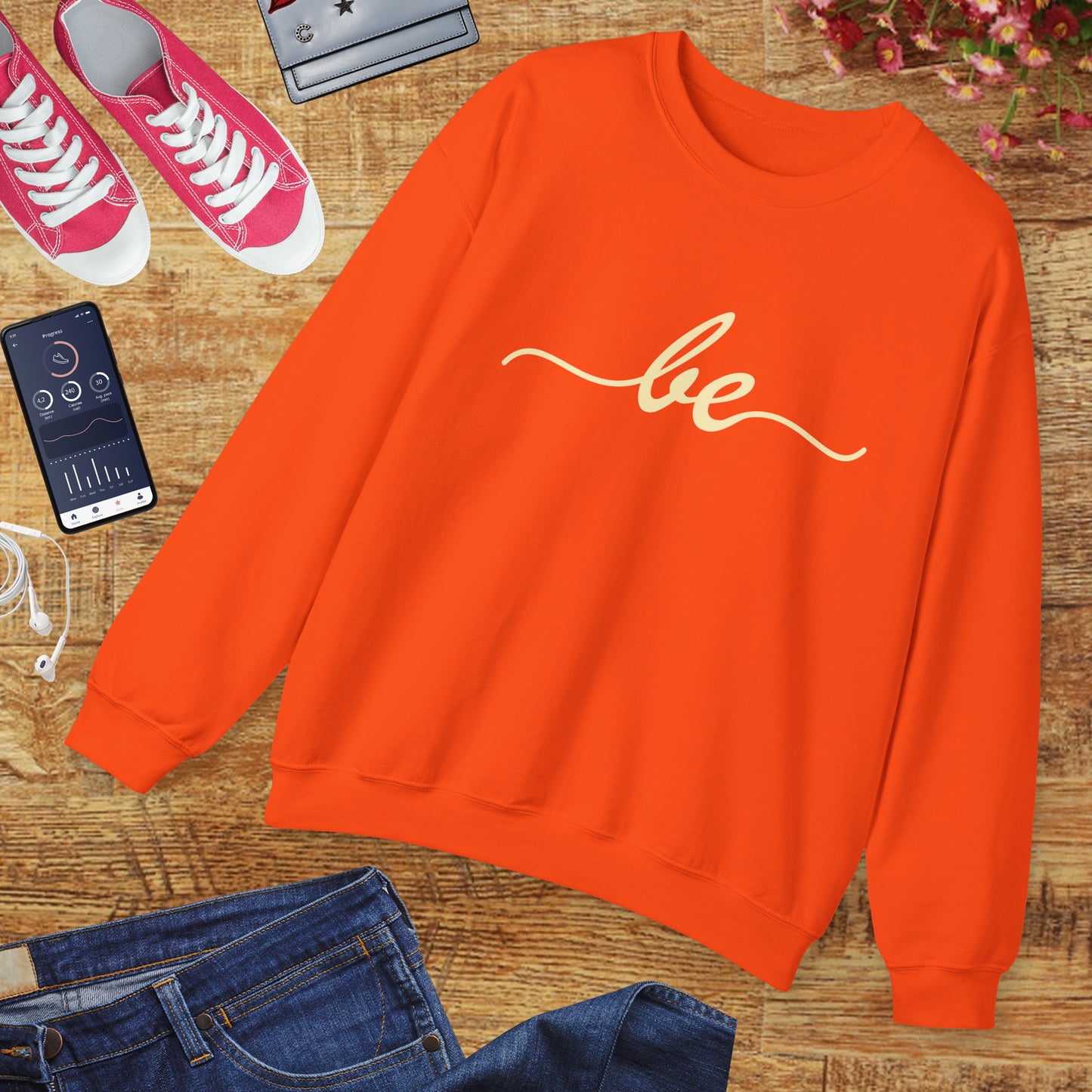 ✨Just "be" Crewneck Sweatshirt