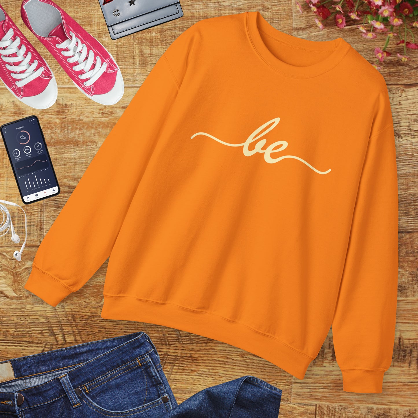 ✨Just "be" Crewneck Sweatshirt