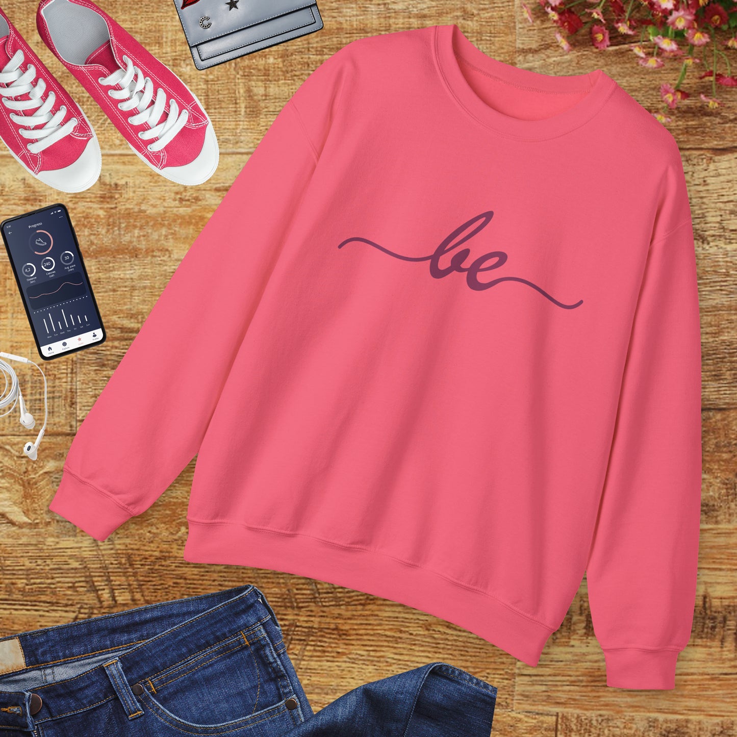 ✨Just "be" Crewneck Sweatshirt