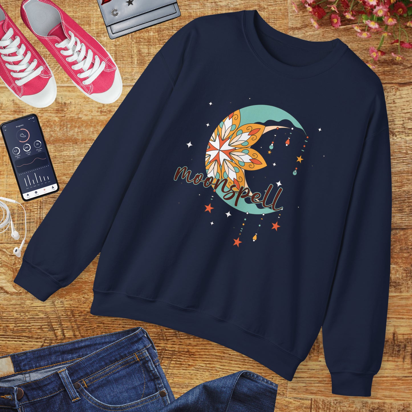 🌙Moonspell - Lunar Dreams Crewneck Sweatshirt