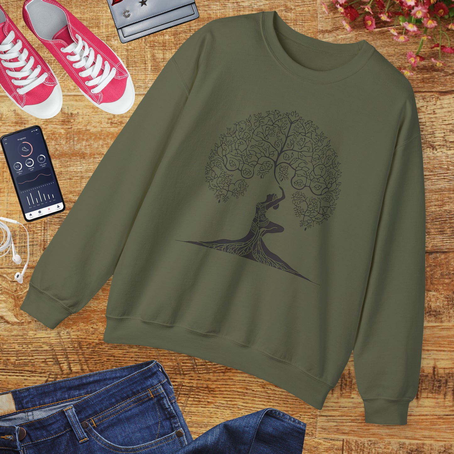 🌳Rooted in Grace Crewneck Sweatshirt