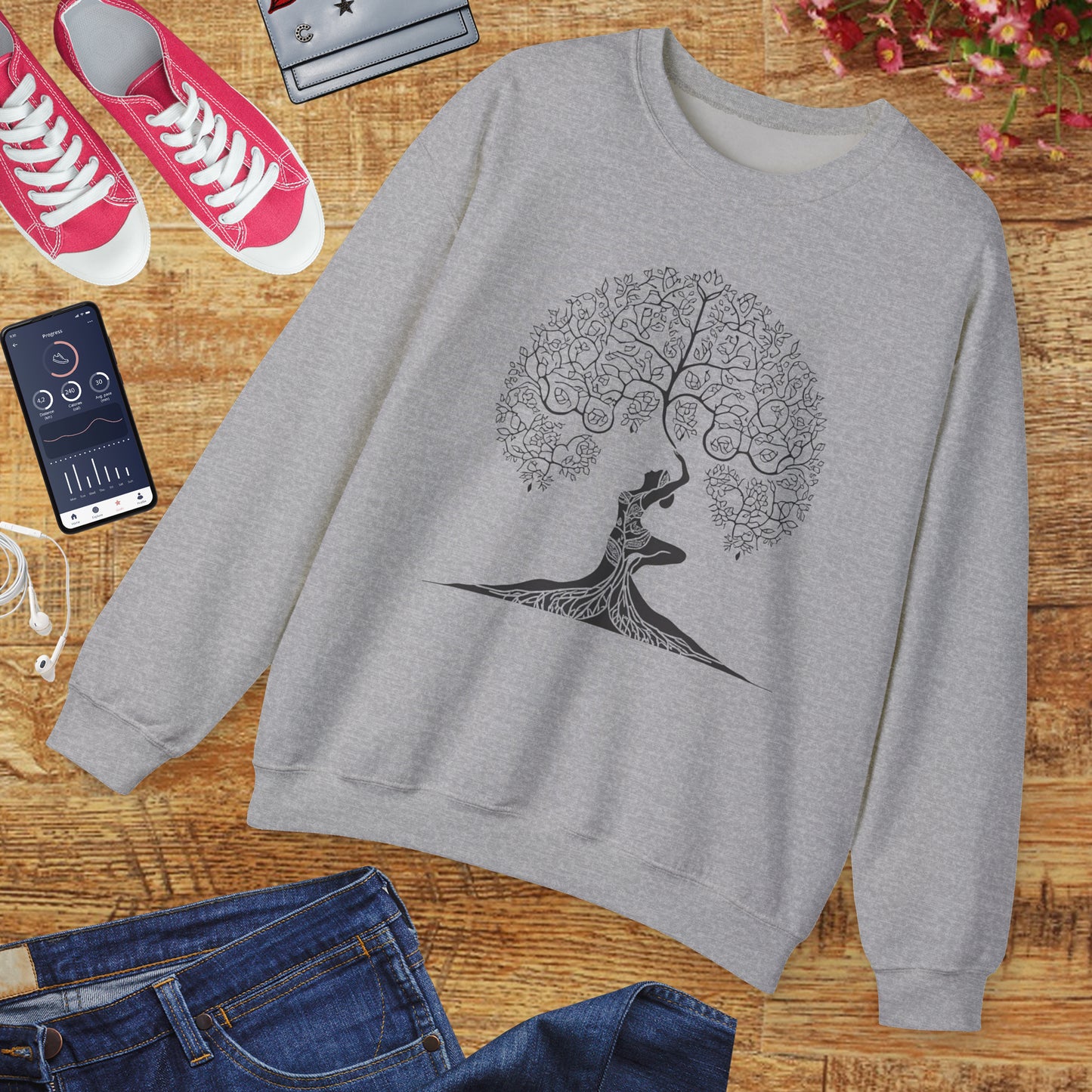 🌳Rooted in Grace Crewneck Sweatshirt