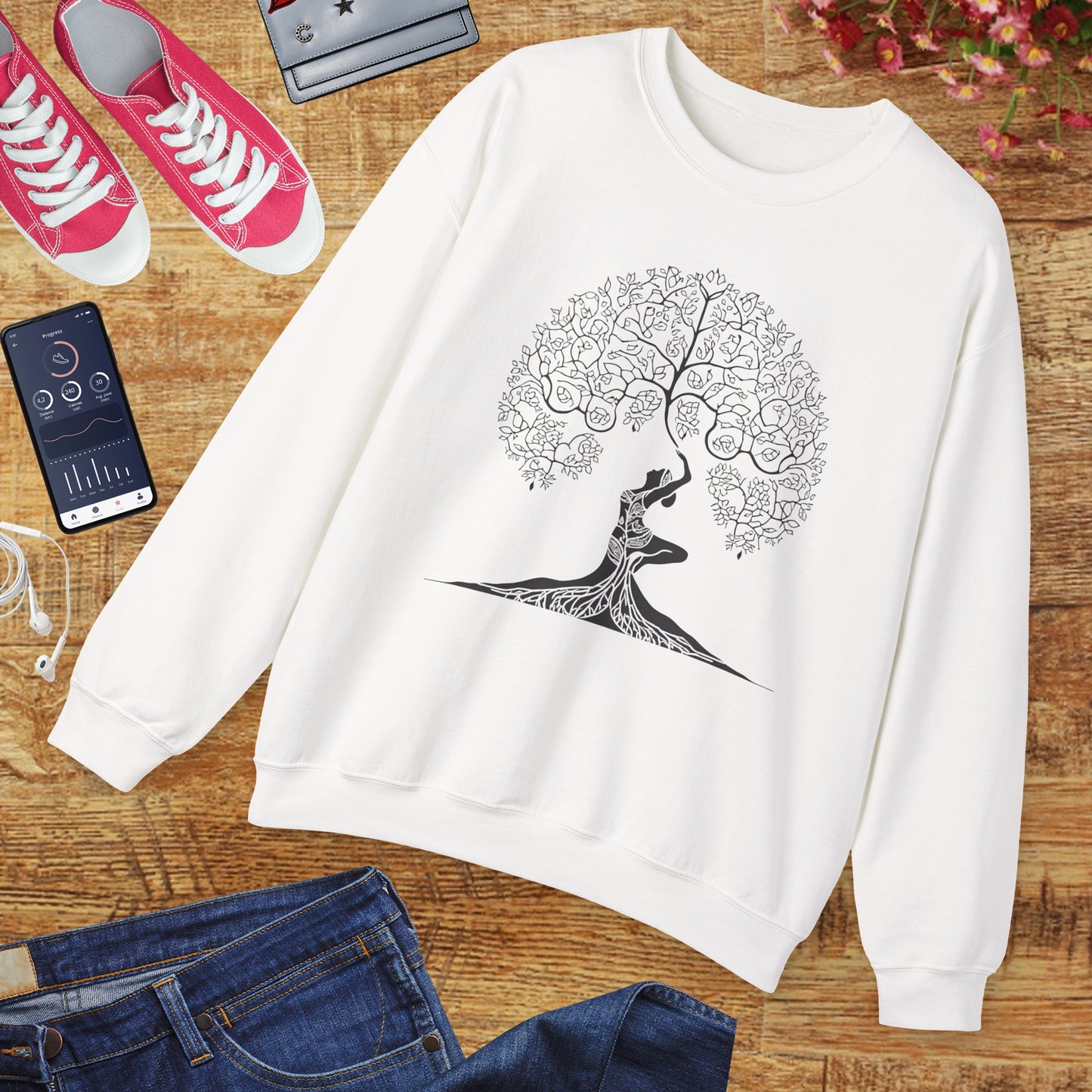 🌳Rooted in Grace Crewneck Sweatshirt