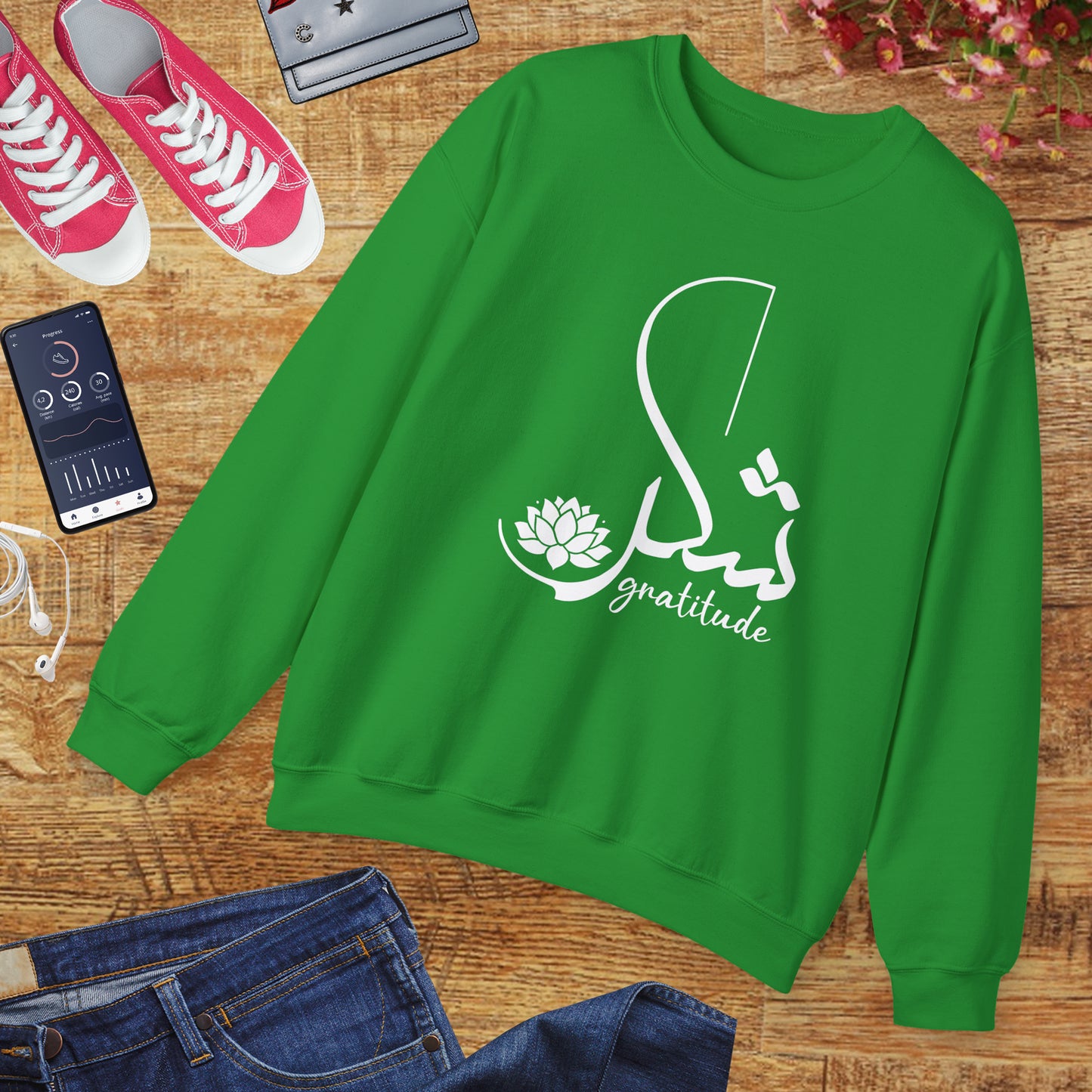 🕊️Gratitude in Grace Crewneck Sweatshirt