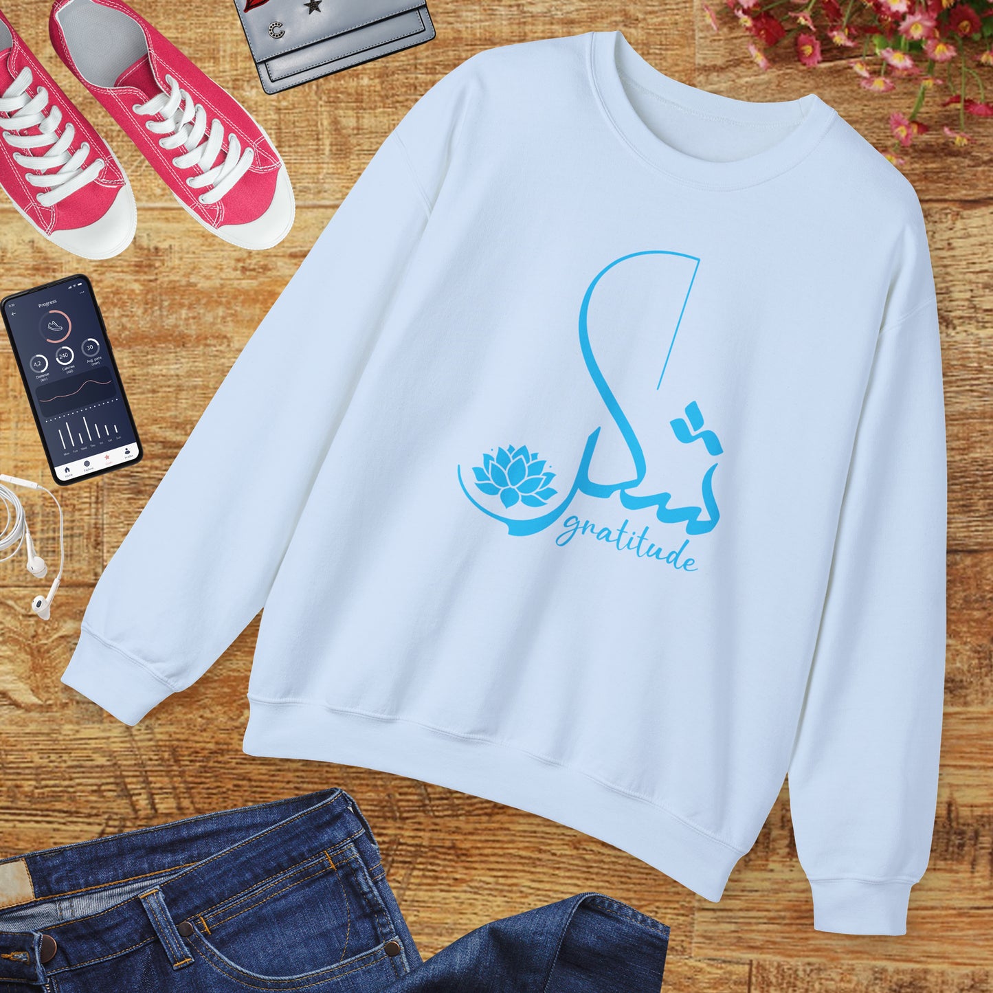 🕊️Gratitude in Grace Crewneck Sweatshirt