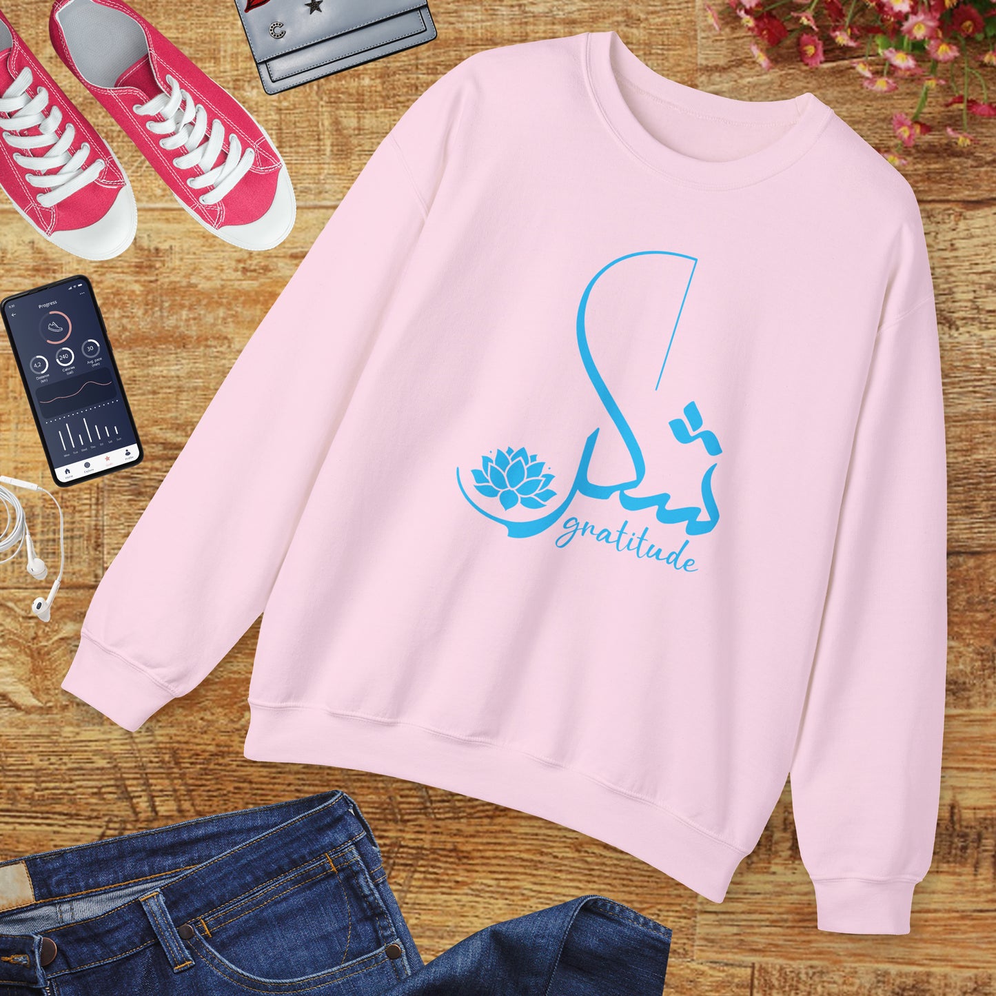 🕊️Gratitude in Grace Crewneck Sweatshirt