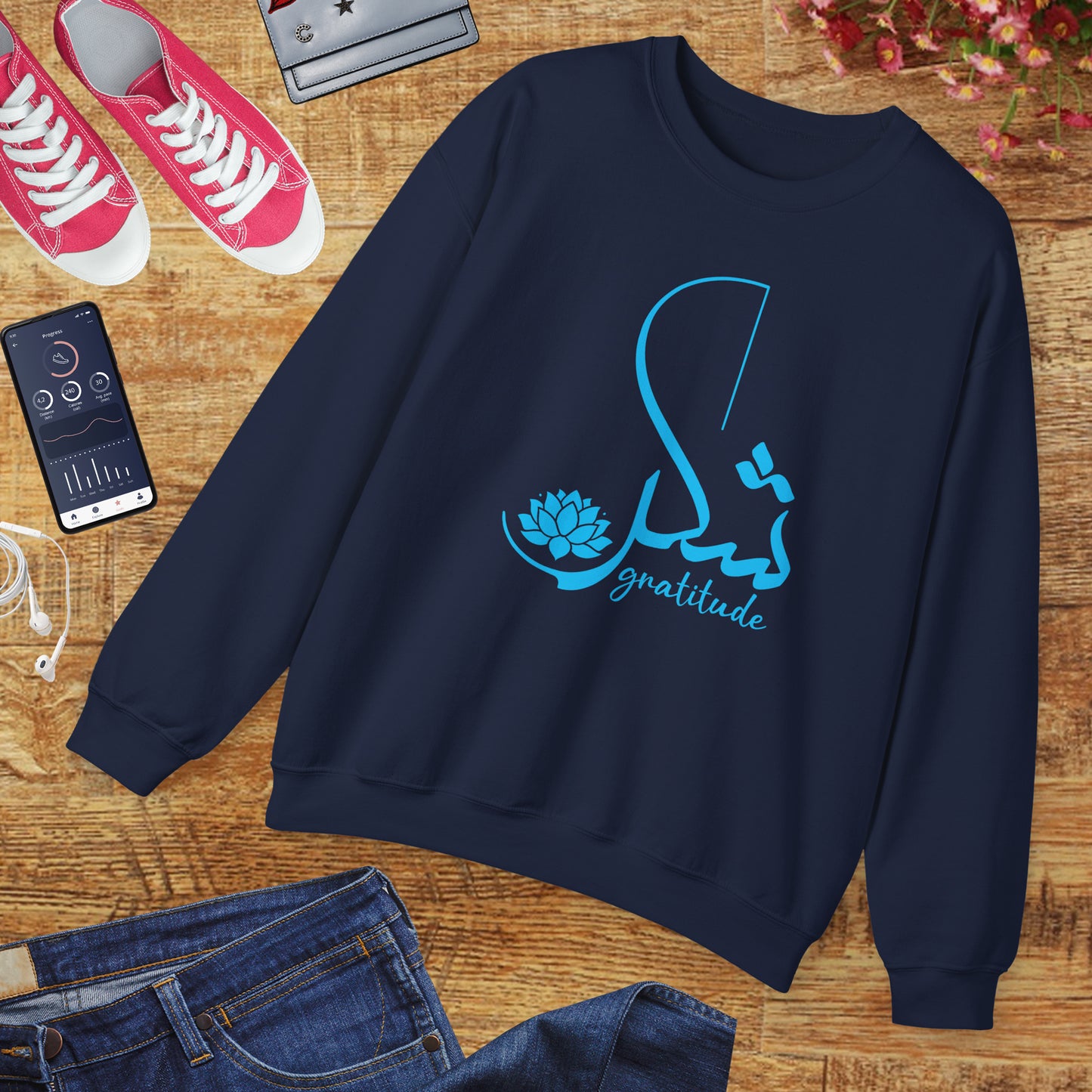 🕊️Gratitude in Grace Crewneck Sweatshirt