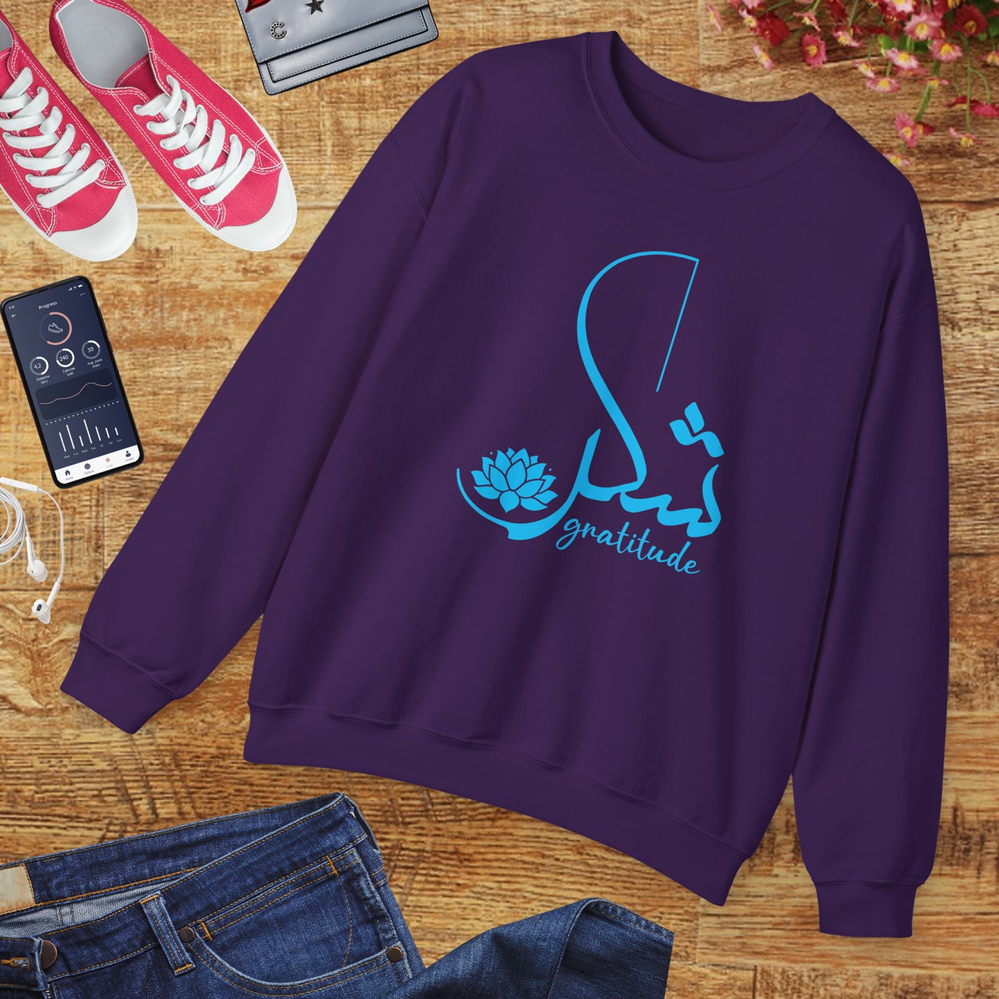 🕊️Gratitude in Grace Crewneck Sweatshirt