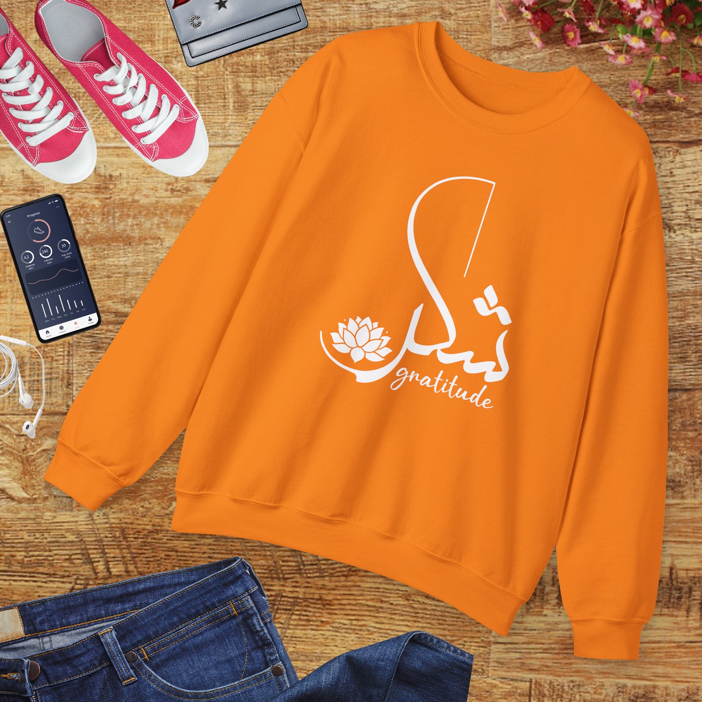 🕊️Gratitude in Grace Crewneck Sweatshirt