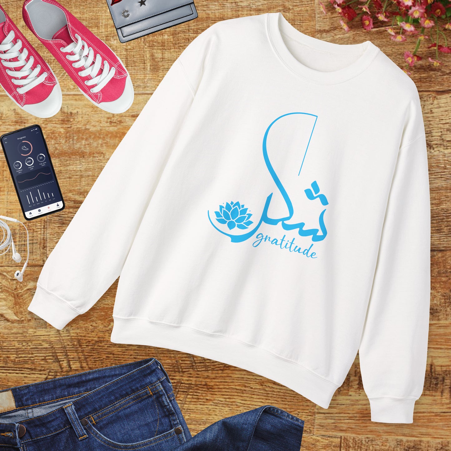 🕊️Gratitude in Grace Crewneck Sweatshirt