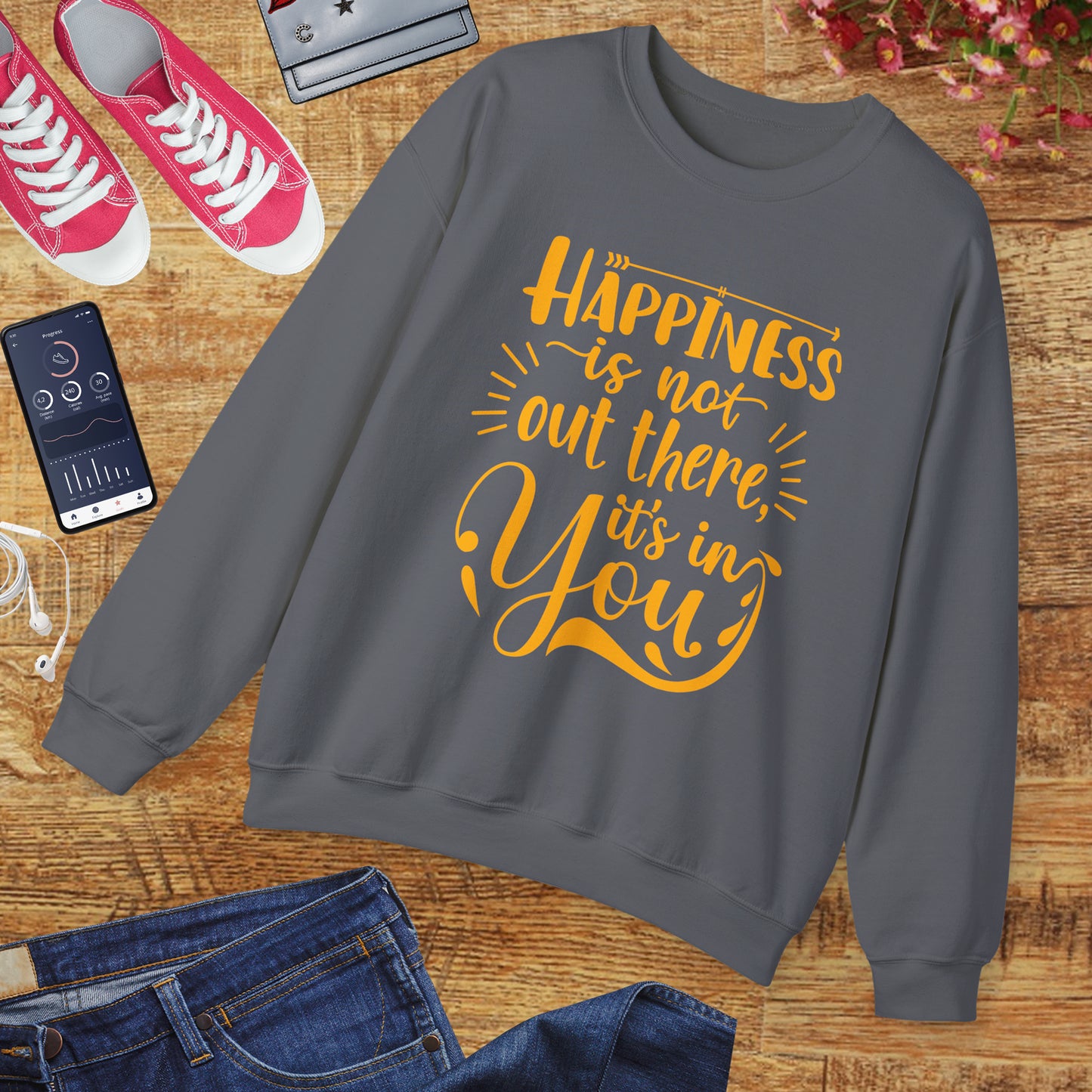 ๐๐Inner Joy Vibes Crewneck Sweatshirt