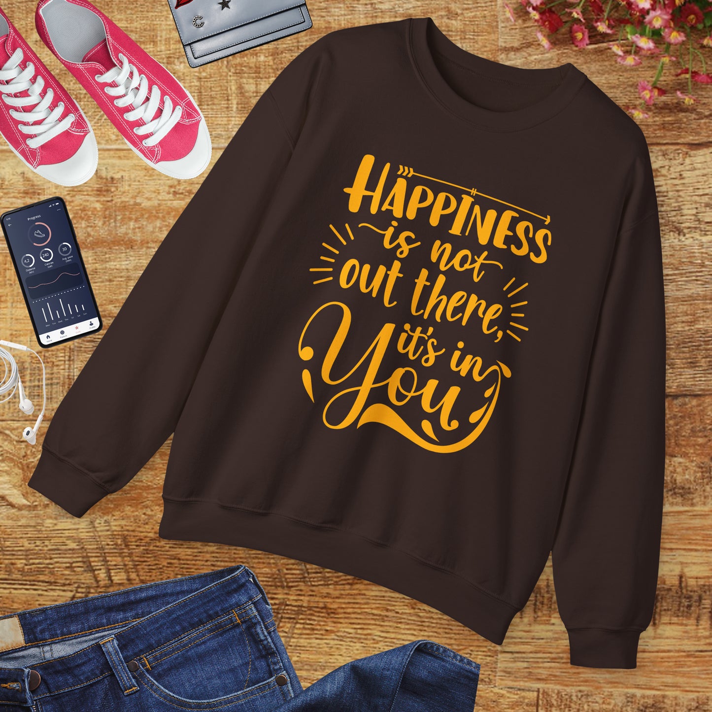 ๐๐Inner Joy Vibes Crewneck Sweatshirt