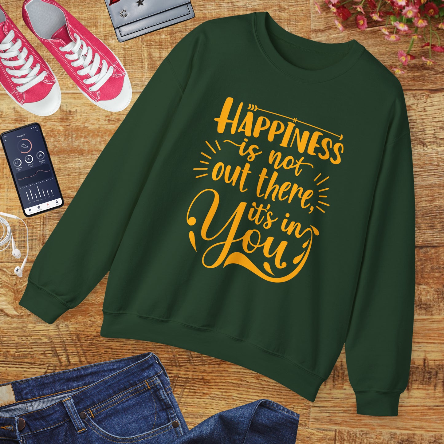 ๐๐Inner Joy Vibes Crewneck Sweatshirt