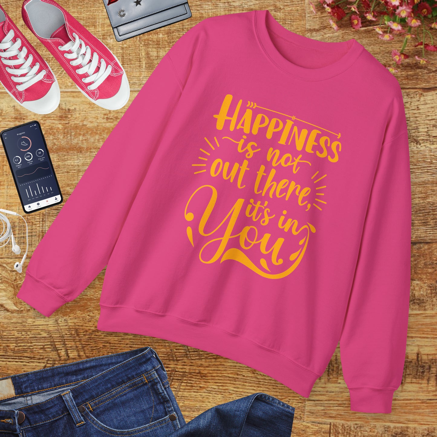 ๐๐Inner Joy Vibes Crewneck Sweatshirt