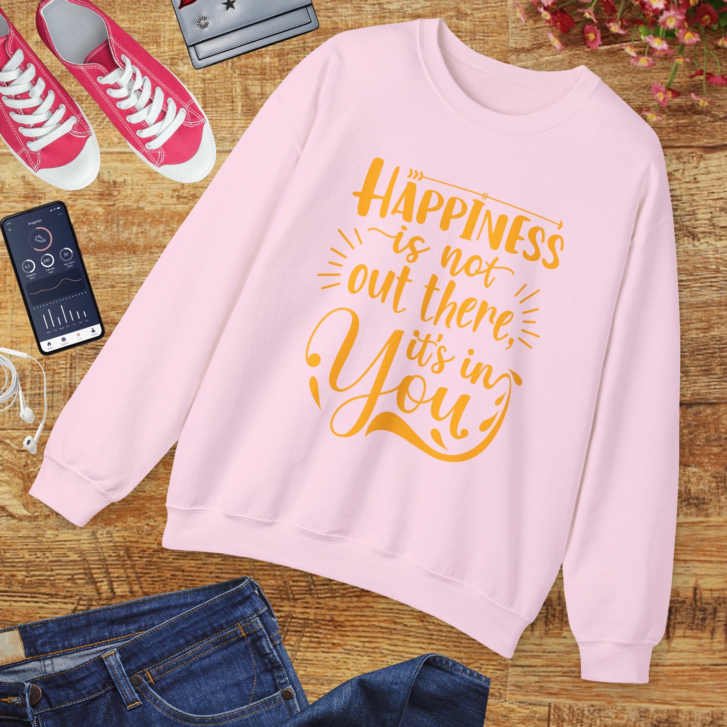 ๐๐Inner Joy Vibes Crewneck Sweatshirt