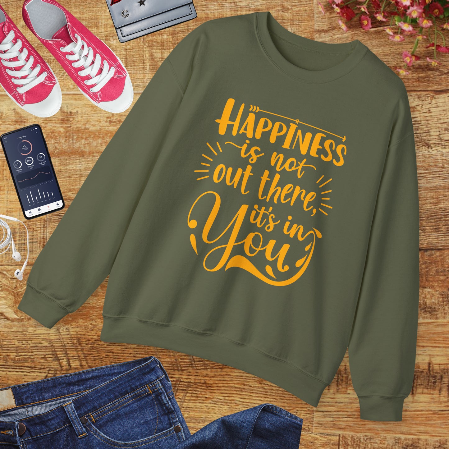 ๐๐Inner Joy Vibes Crewneck Sweatshirt