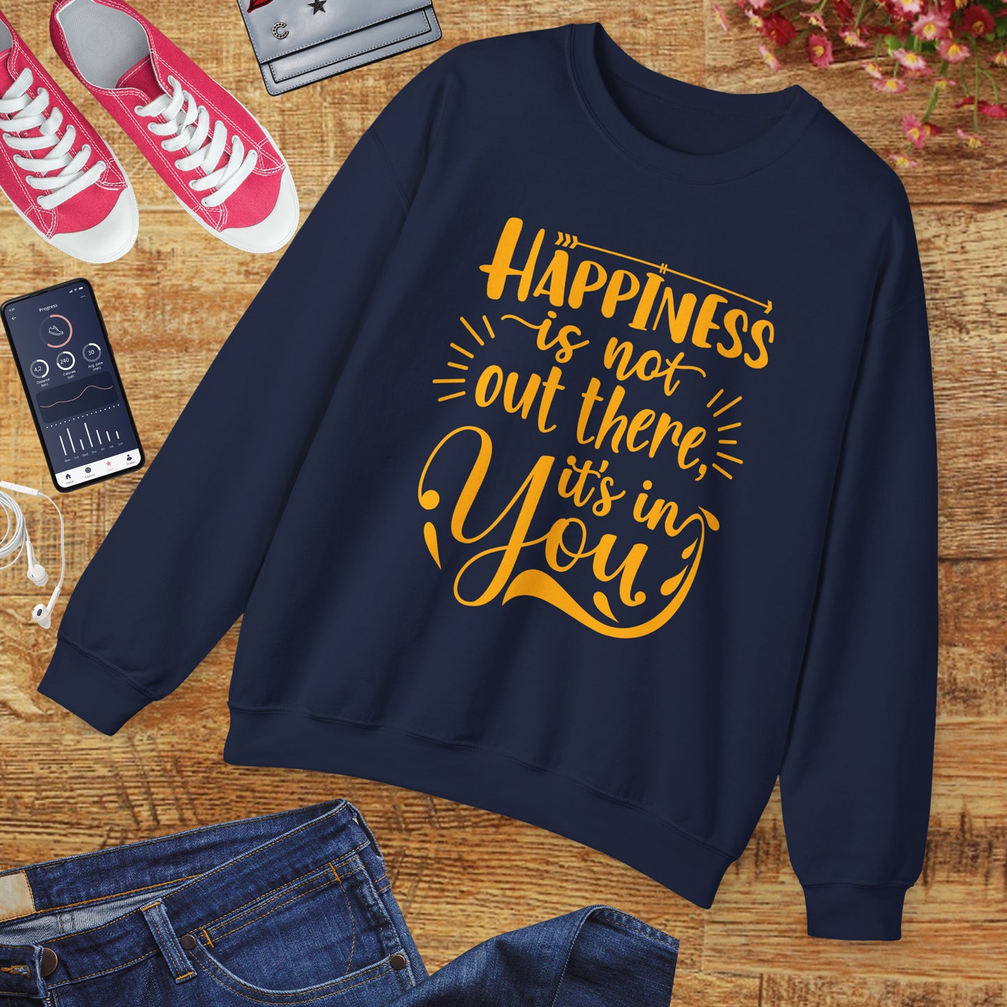 ๐๐Inner Joy Vibes Crewneck Sweatshirt