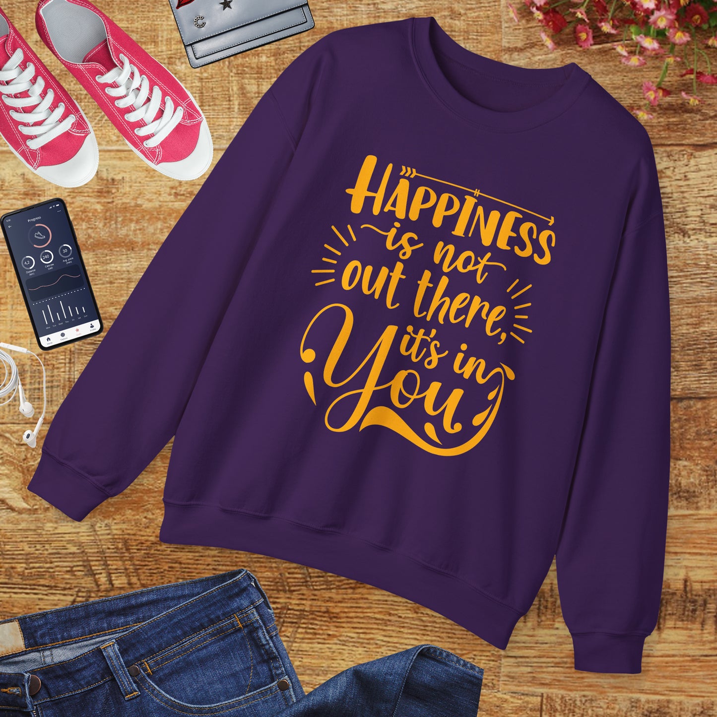 ๐๐Inner Joy Vibes Crewneck Sweatshirt