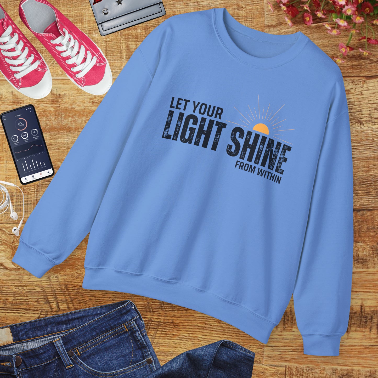 🌞Let Your Light Shine From Within - Radiance Crewneck Sweatshirt