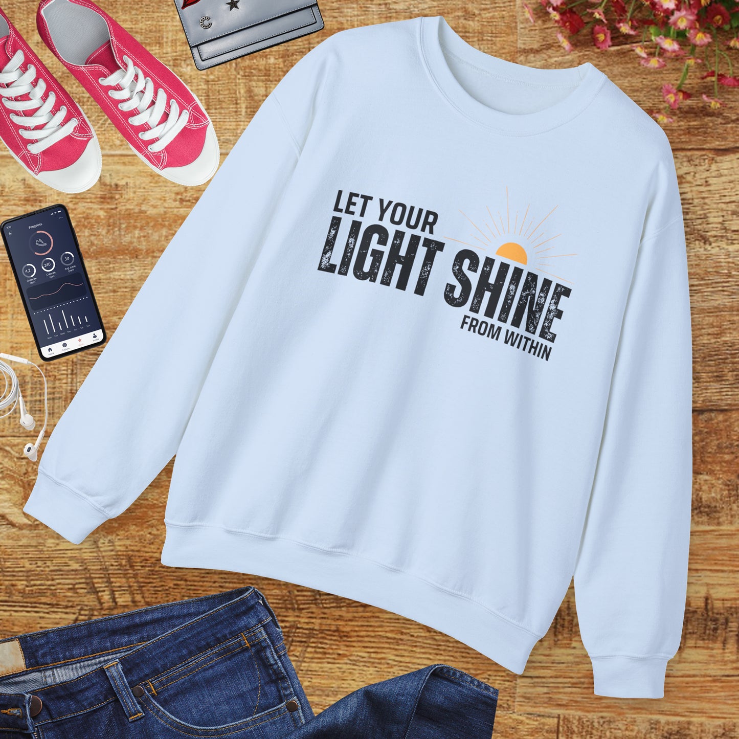 🌞Let Your Light Shine From Within - Radiance Crewneck Sweatshirt