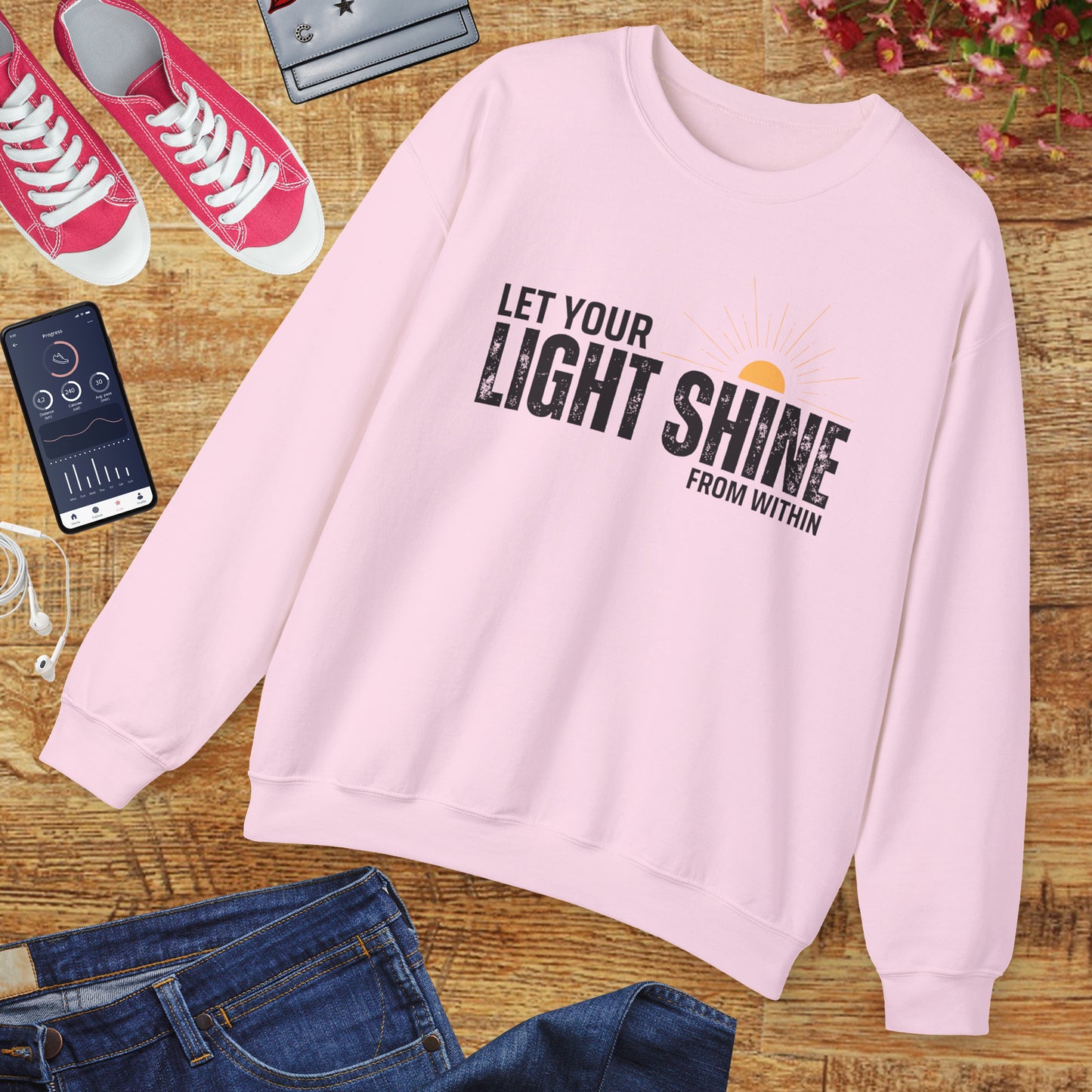 🌞Let Your Light Shine From Within - Radiance Crewneck Sweatshirt