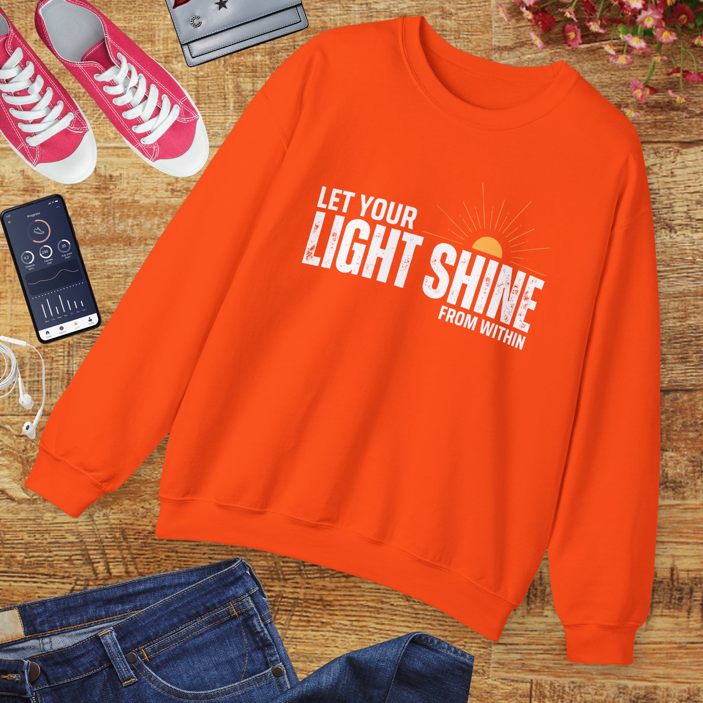 🌞Let Your Light Shine From Within - Radiance Crewneck Sweatshirt