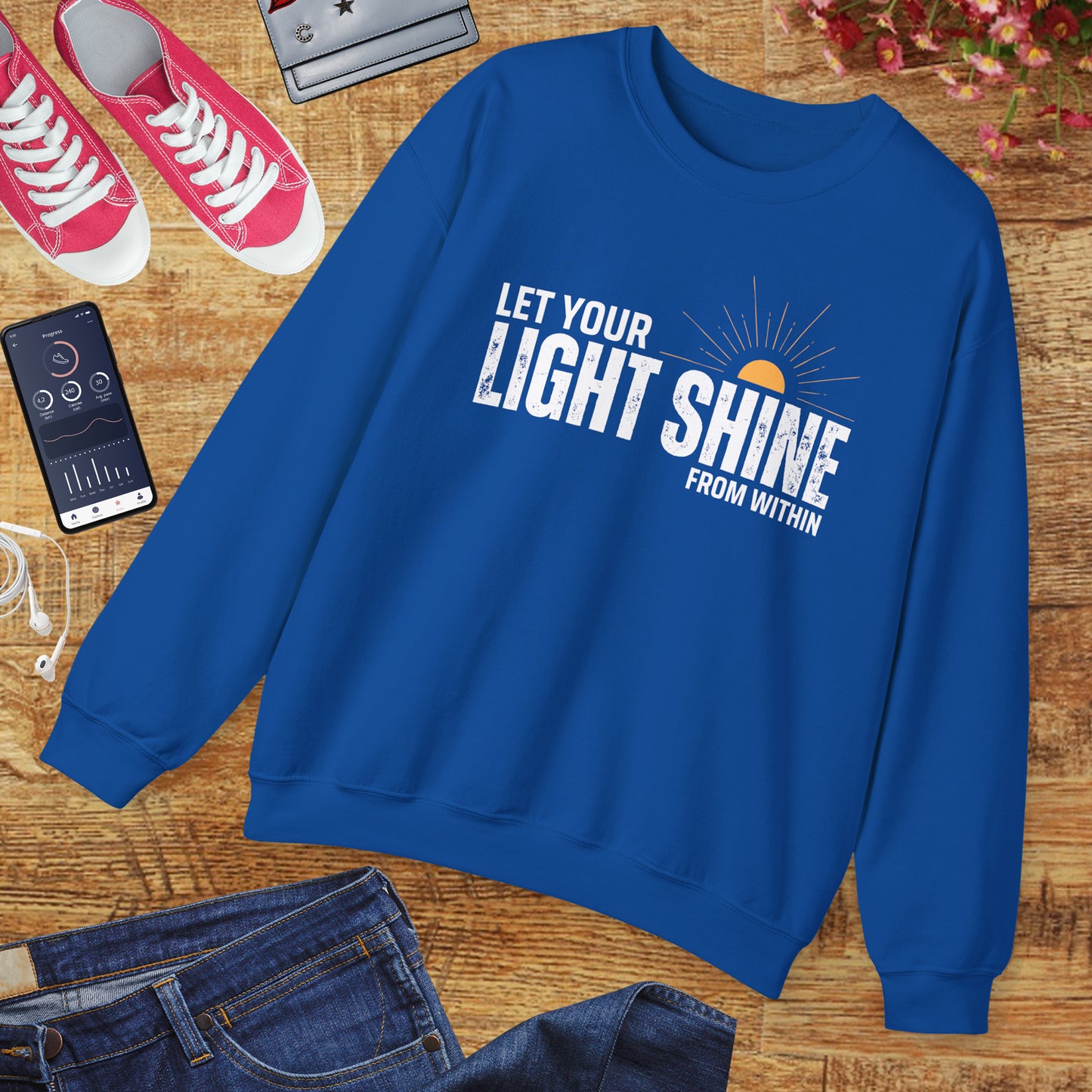 🌞Let Your Light Shine From Within - Radiance Crewneck Sweatshirt